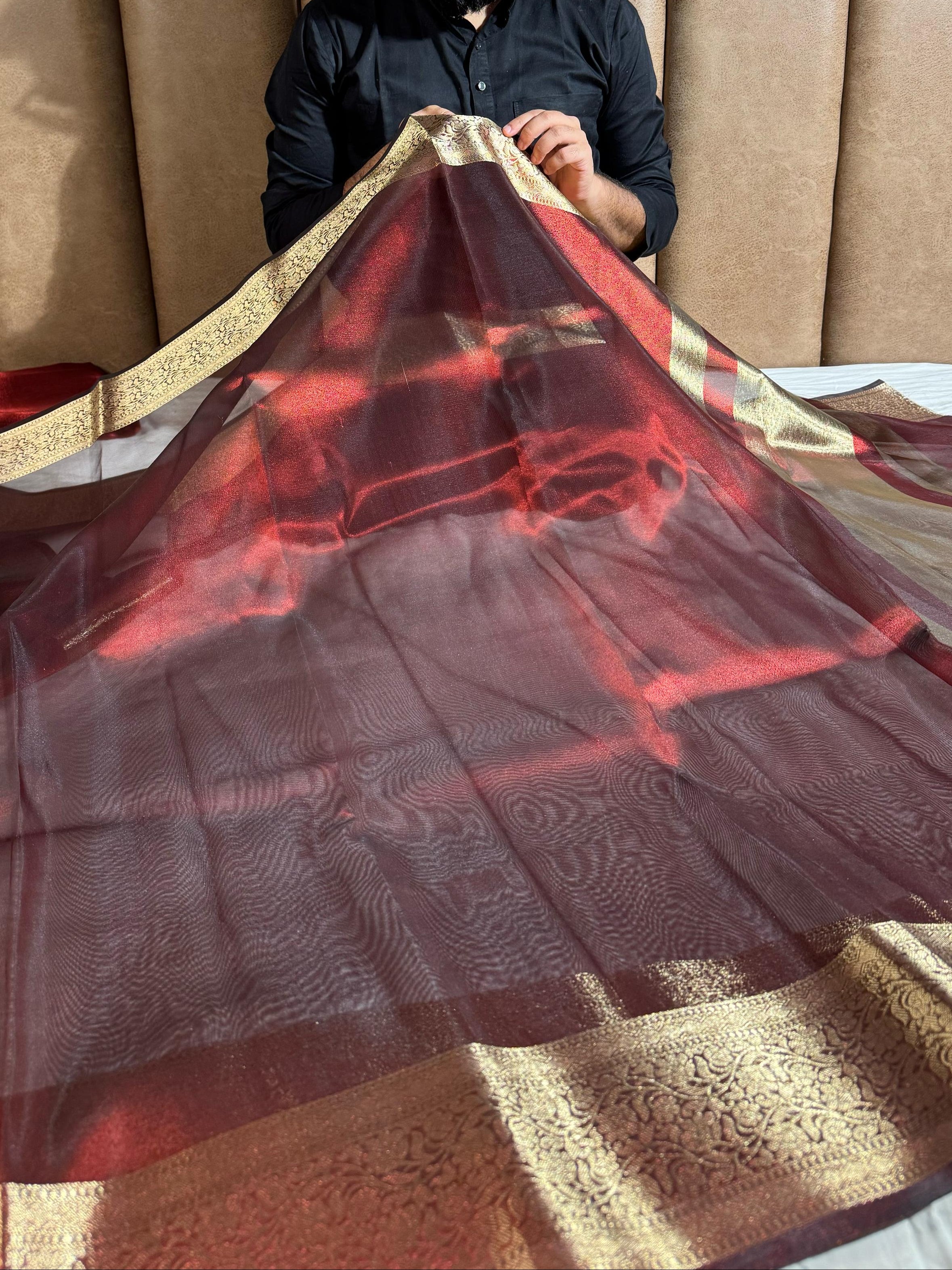 Premium Tissue Silk Saree