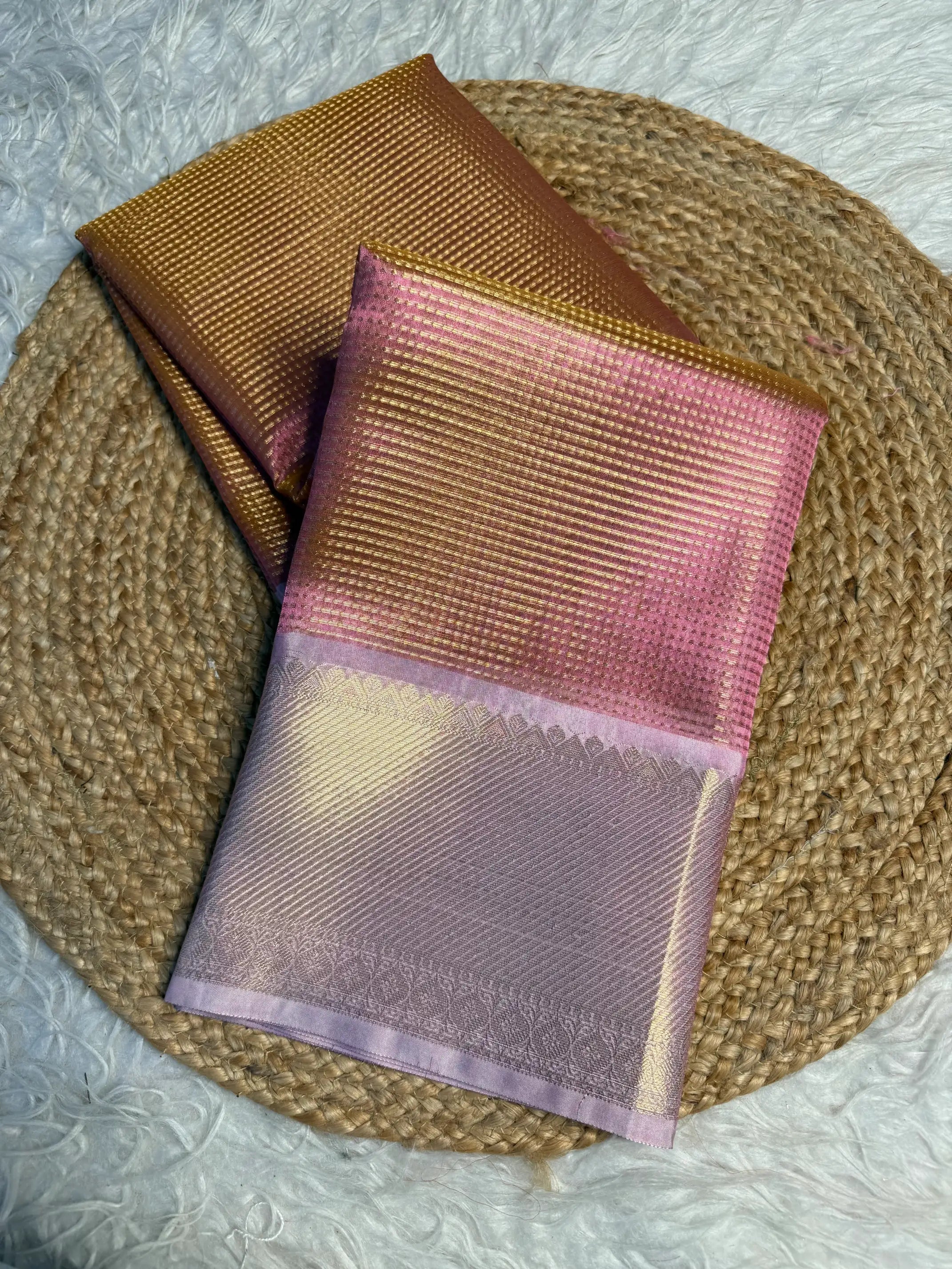 Contemporary weave Softsilk heritage Banarasi saree