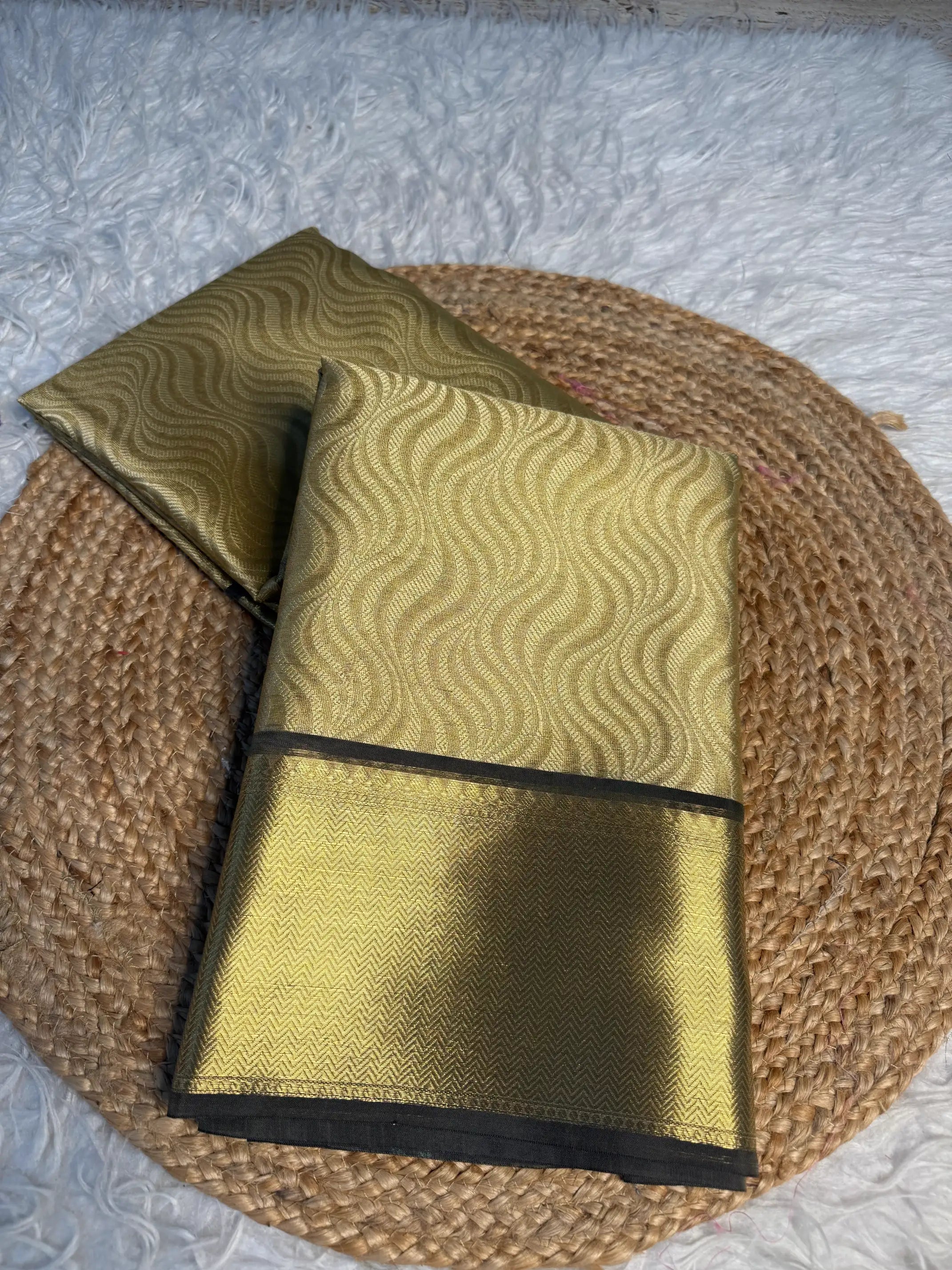 Contemporary weave Softsilk heritage Banarasi saree