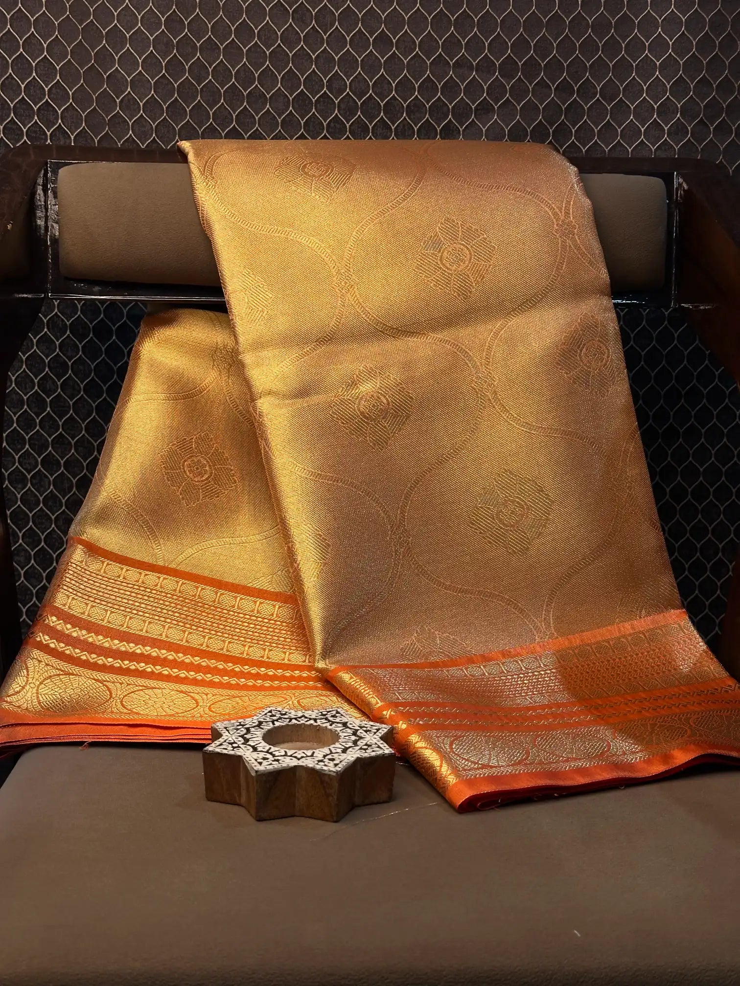 Contemporary weave Softsilk heritage Banarasi saree