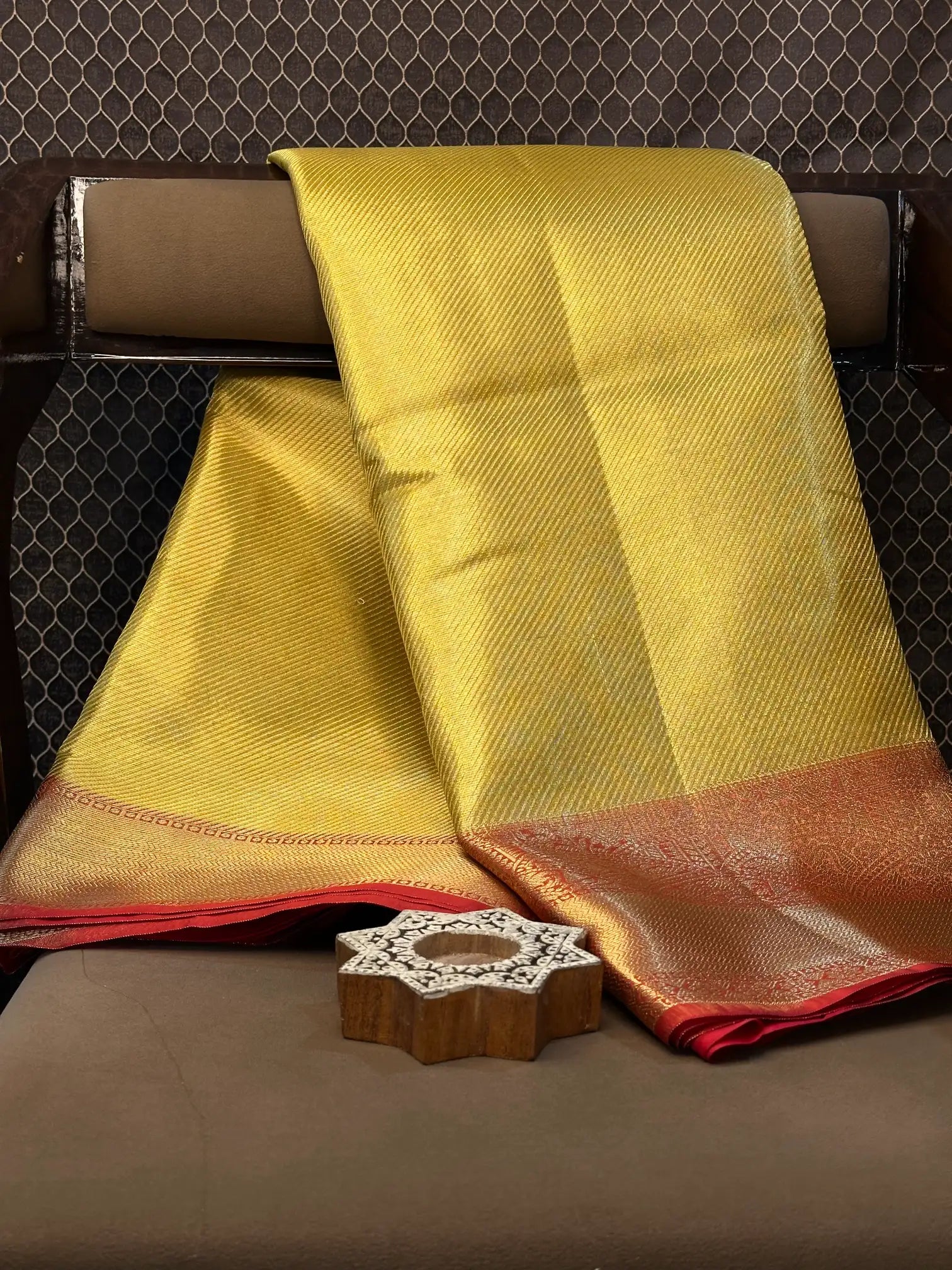 Contemporary weave Softsilk heritage Banarasi saree