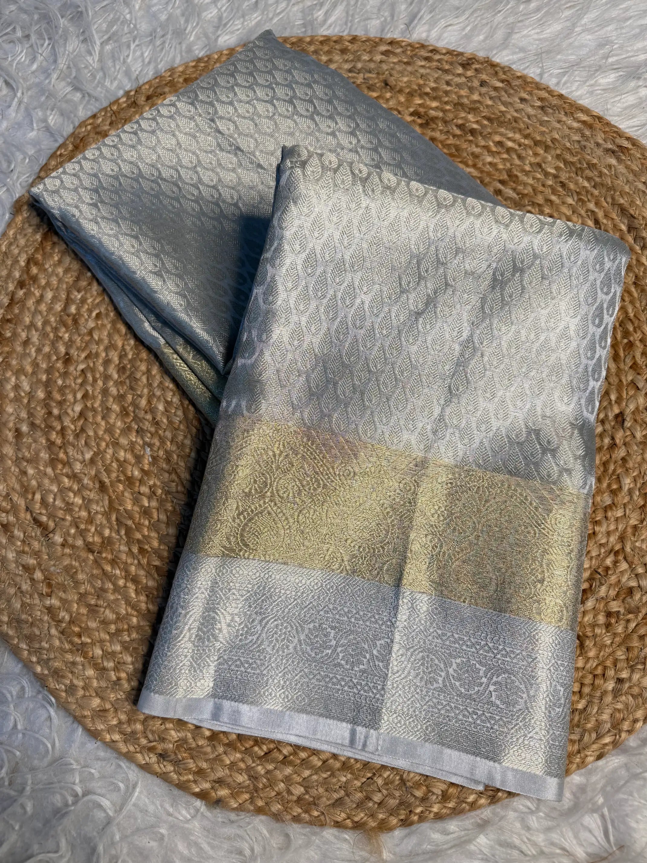 Contemporary weave Softsilk heritage Banarasi saree