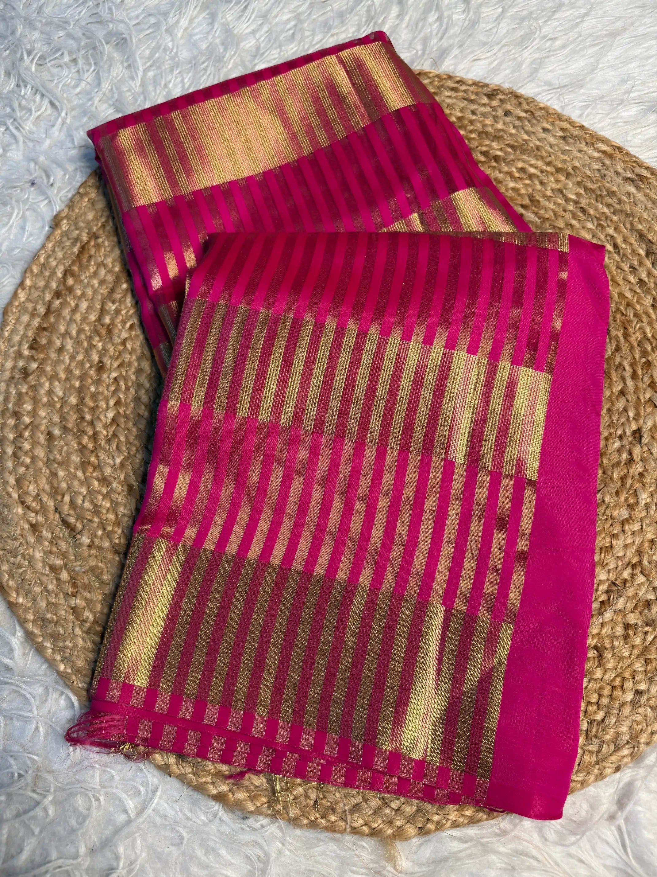 Contemporary weave Softsilk heritage Banarasi saree