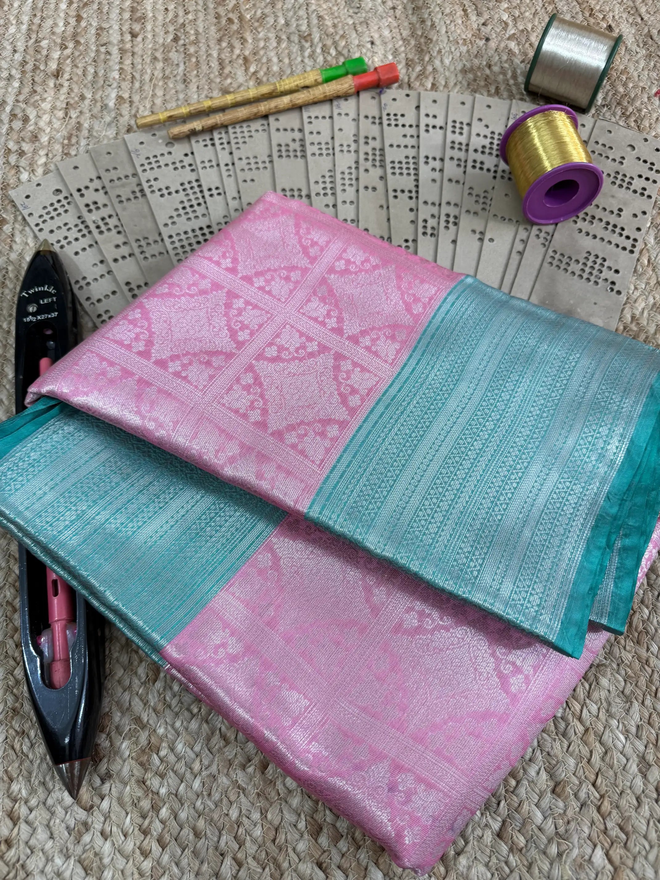 Eccentric zari weave Softsilk Banarasi saree