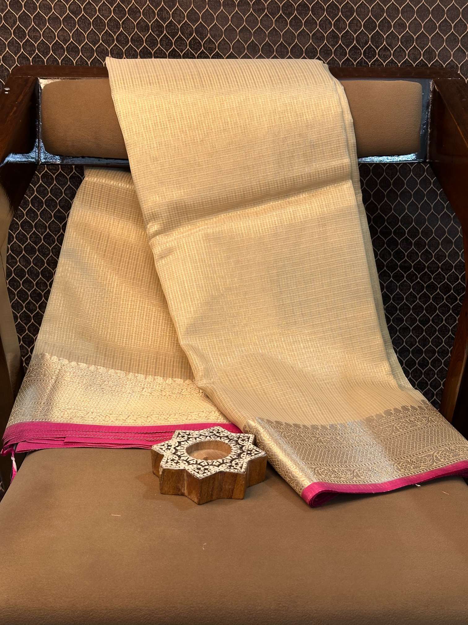 Eccentric zari weave Softsilk Banarasi saree