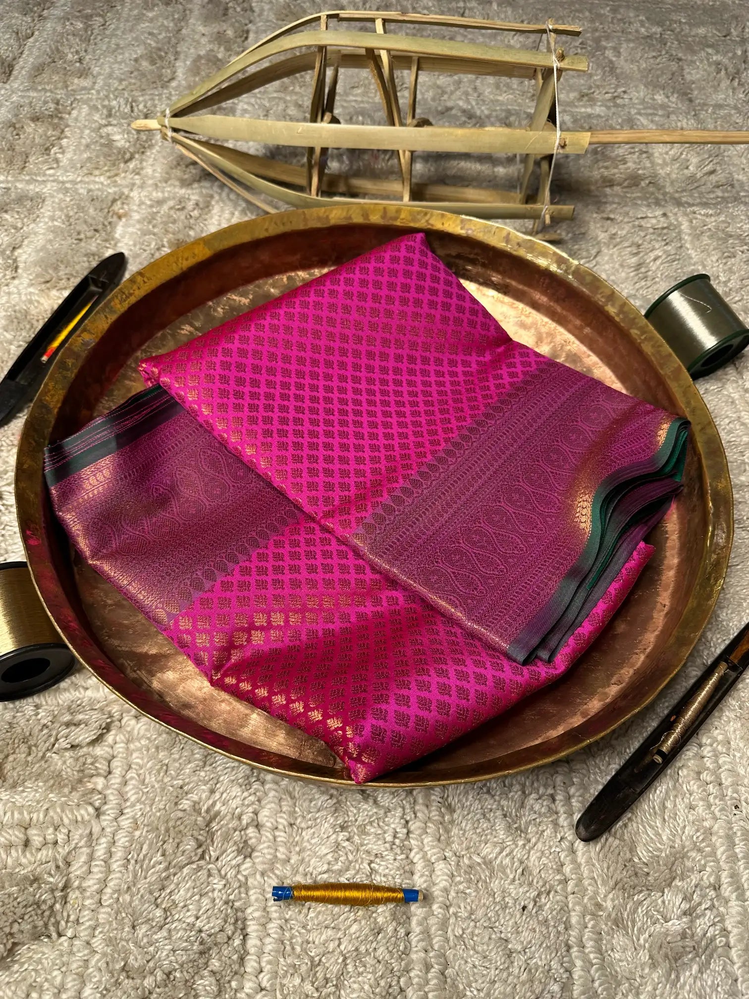 Handpicked Softsilk Heritage Banarasi Saree