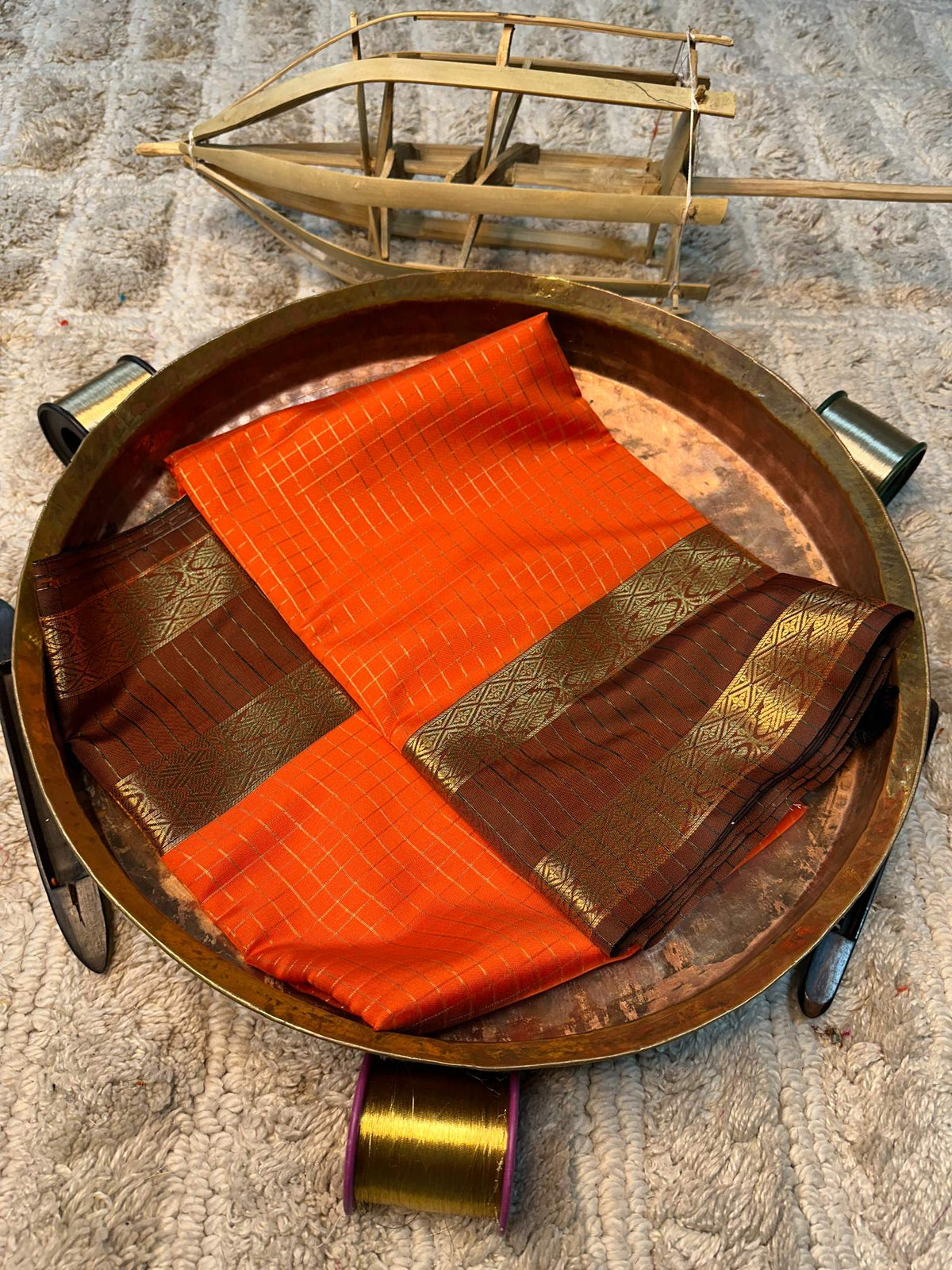 Eccentric zari weave Softsilk Banarasi saree