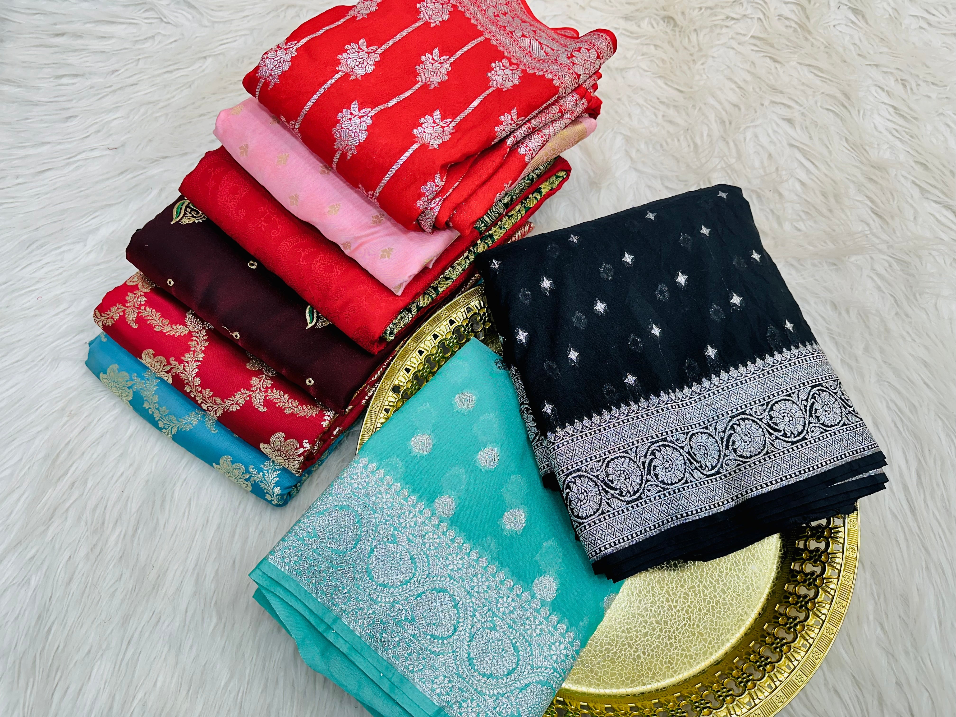 Satin Silk Saree