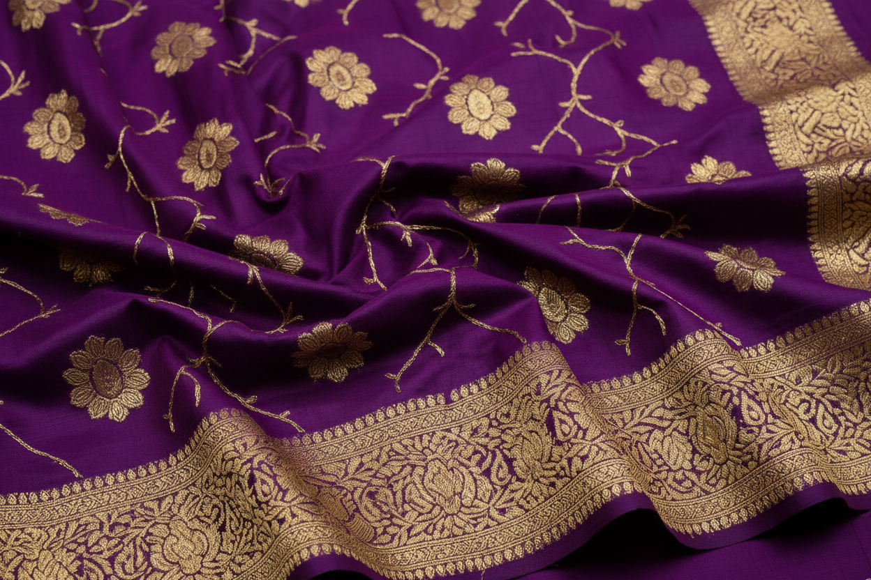Purple Sarees