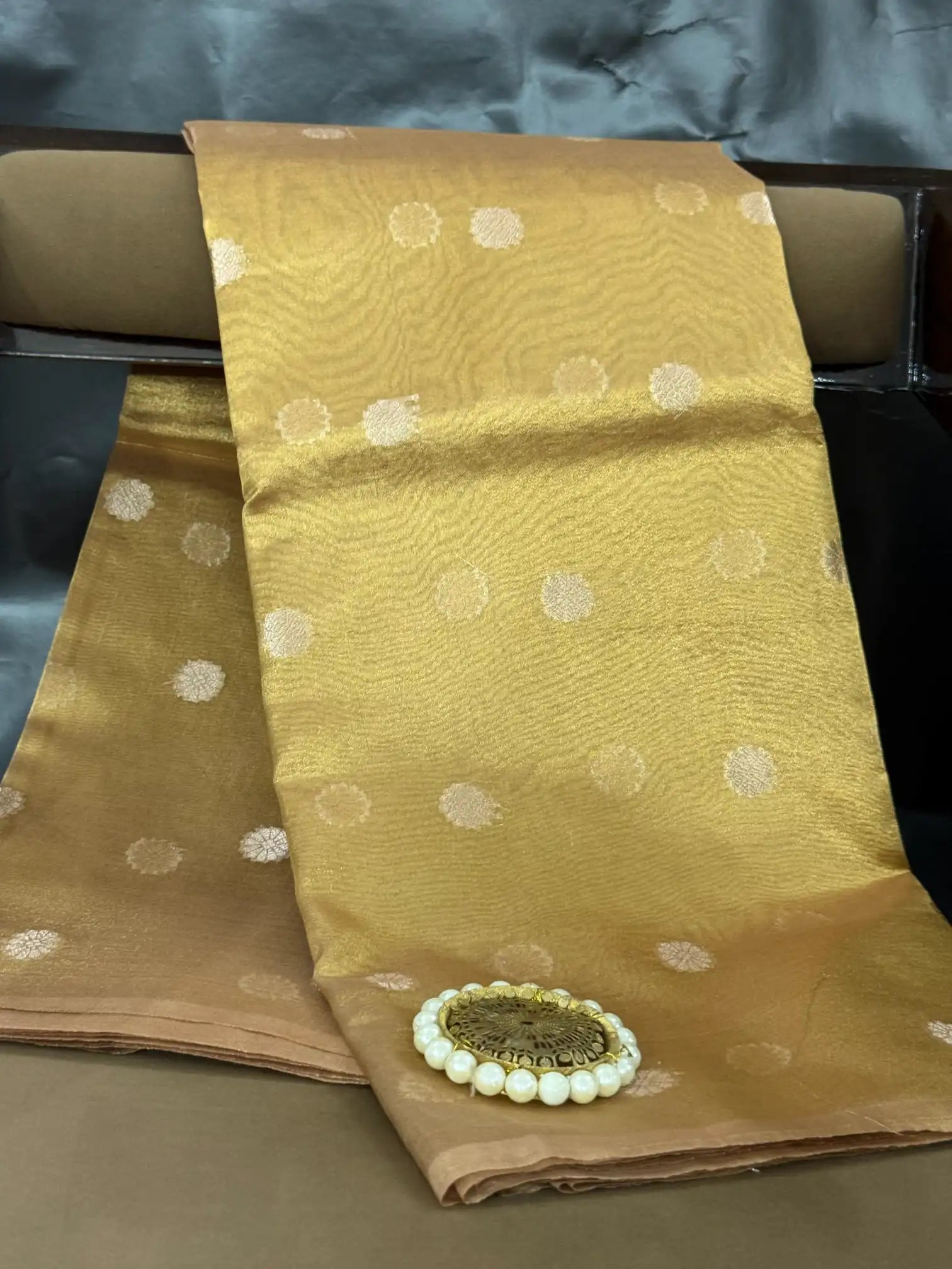 Contemporary weave Softsilk heritage weave saree