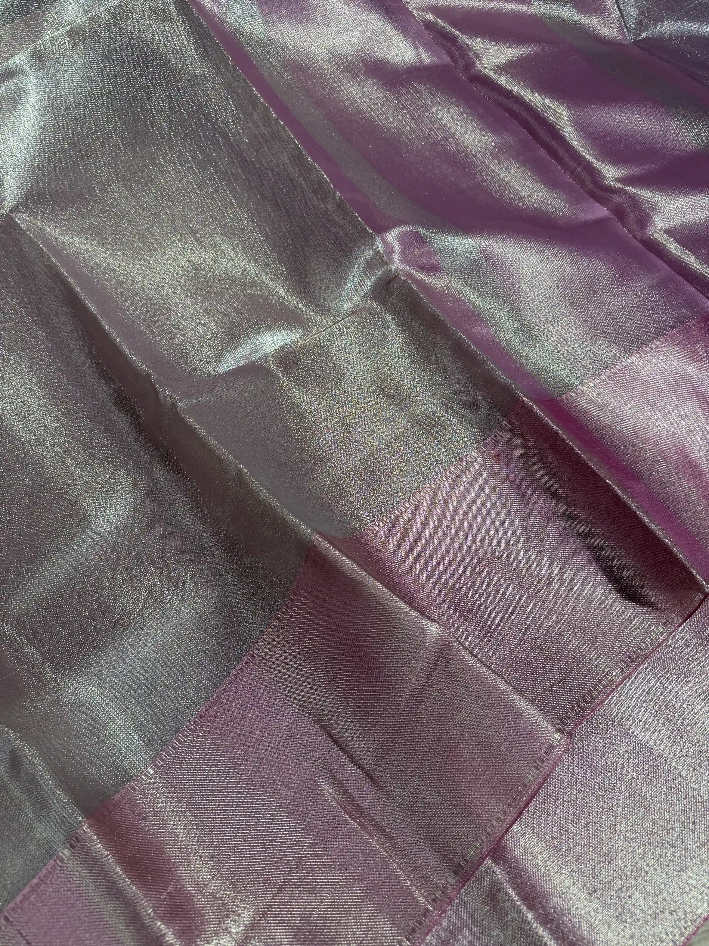 Lavender Tissue Silk Eccentric Banarasi Saree