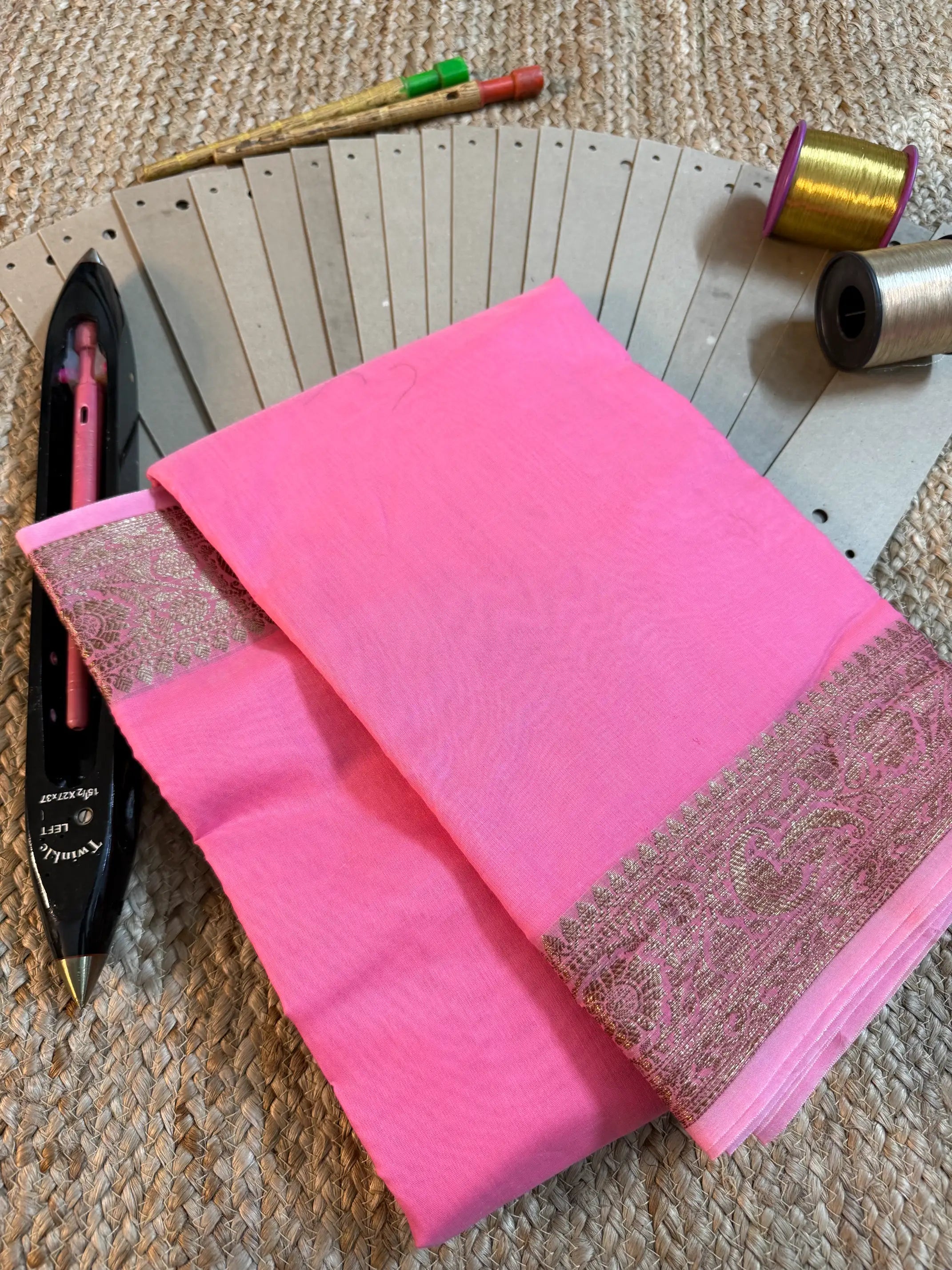Eccentric zari weave Softsilk Banarasi saree