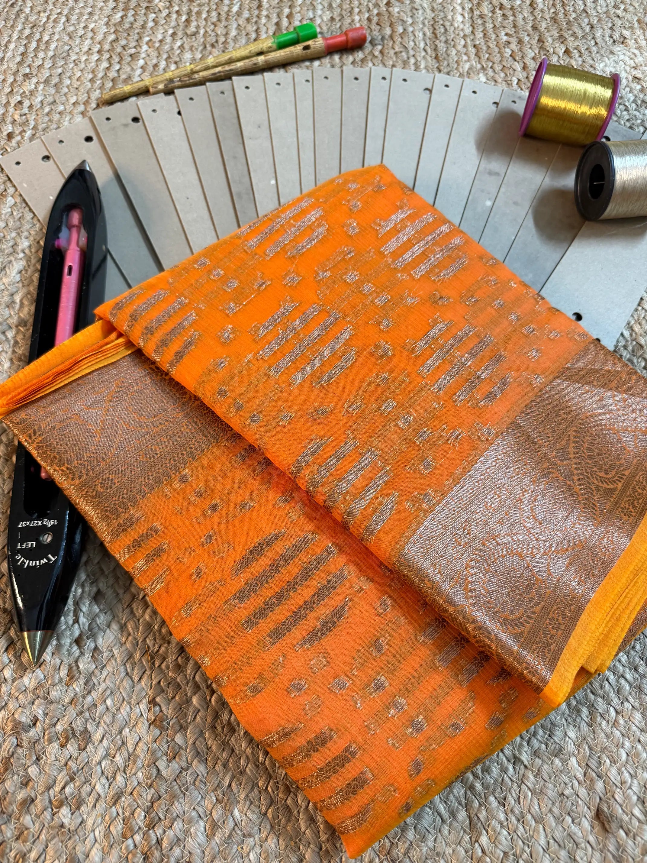 Eccentric zari weave Softsilk Banarasi saree