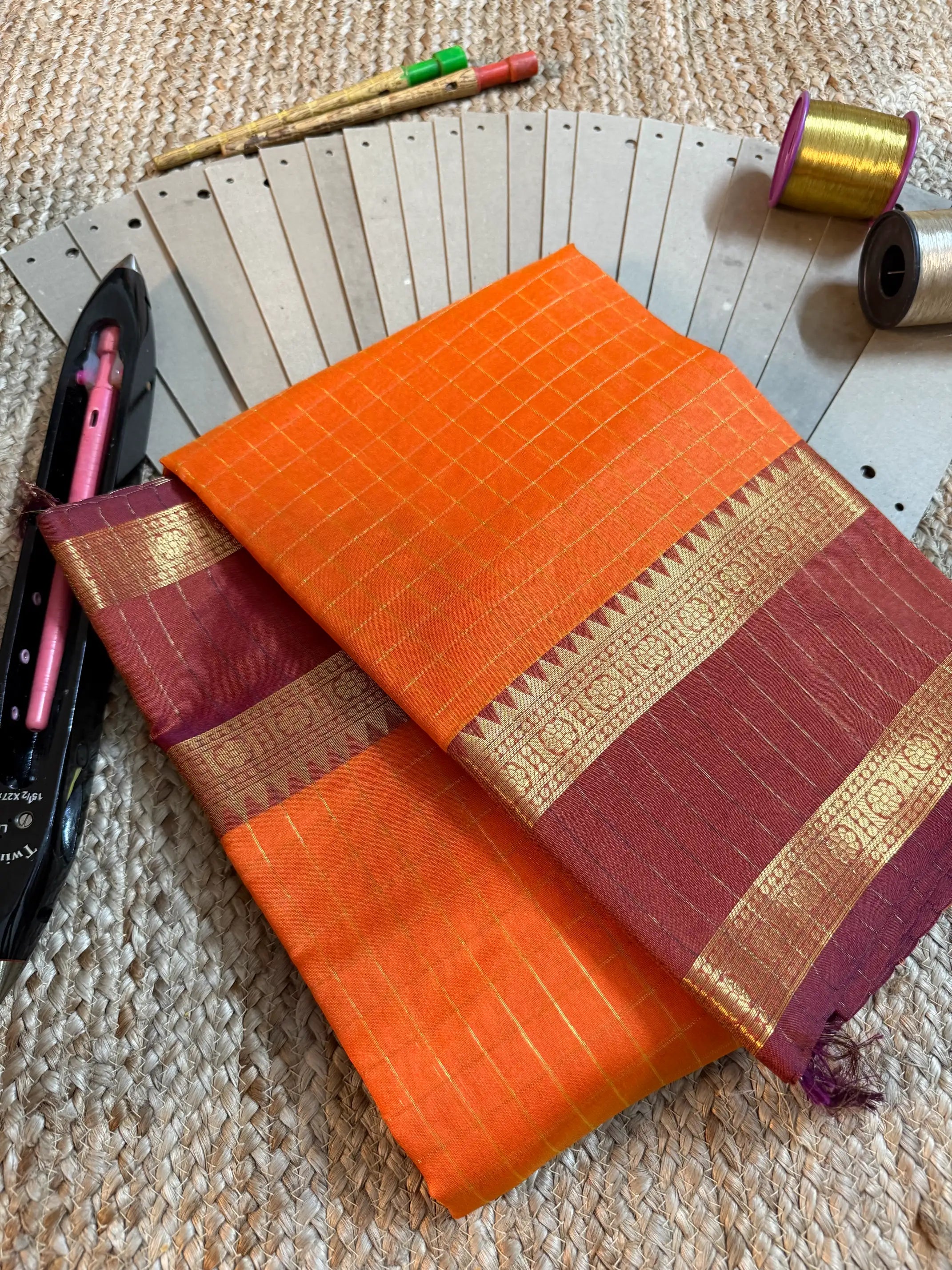 Eccentric zari weave Softsilk Banarasi saree