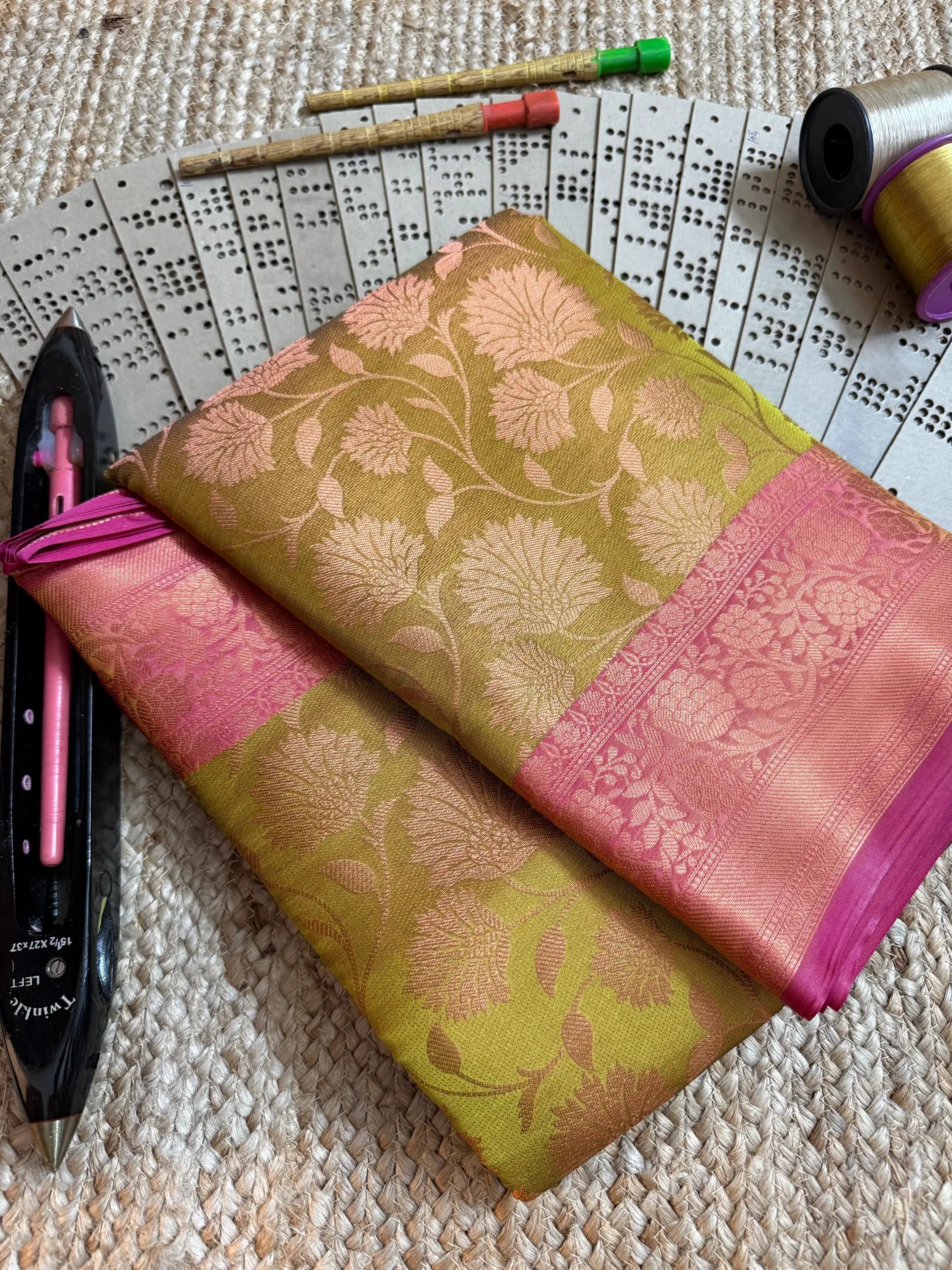 Handpicked Softsilk Heritage Banarasi Saree