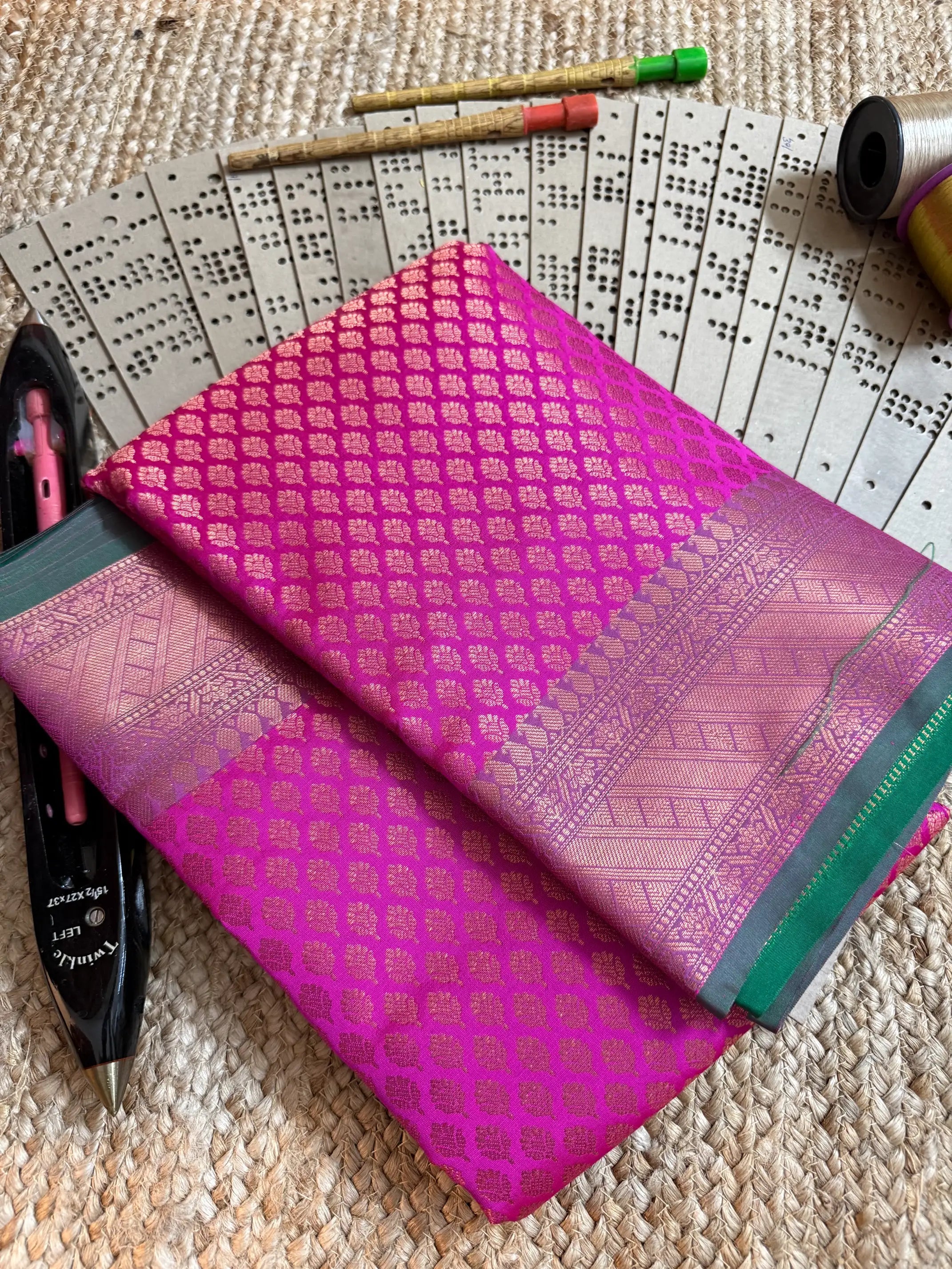 Eccentric zari weave Softsilk Banarasi saree