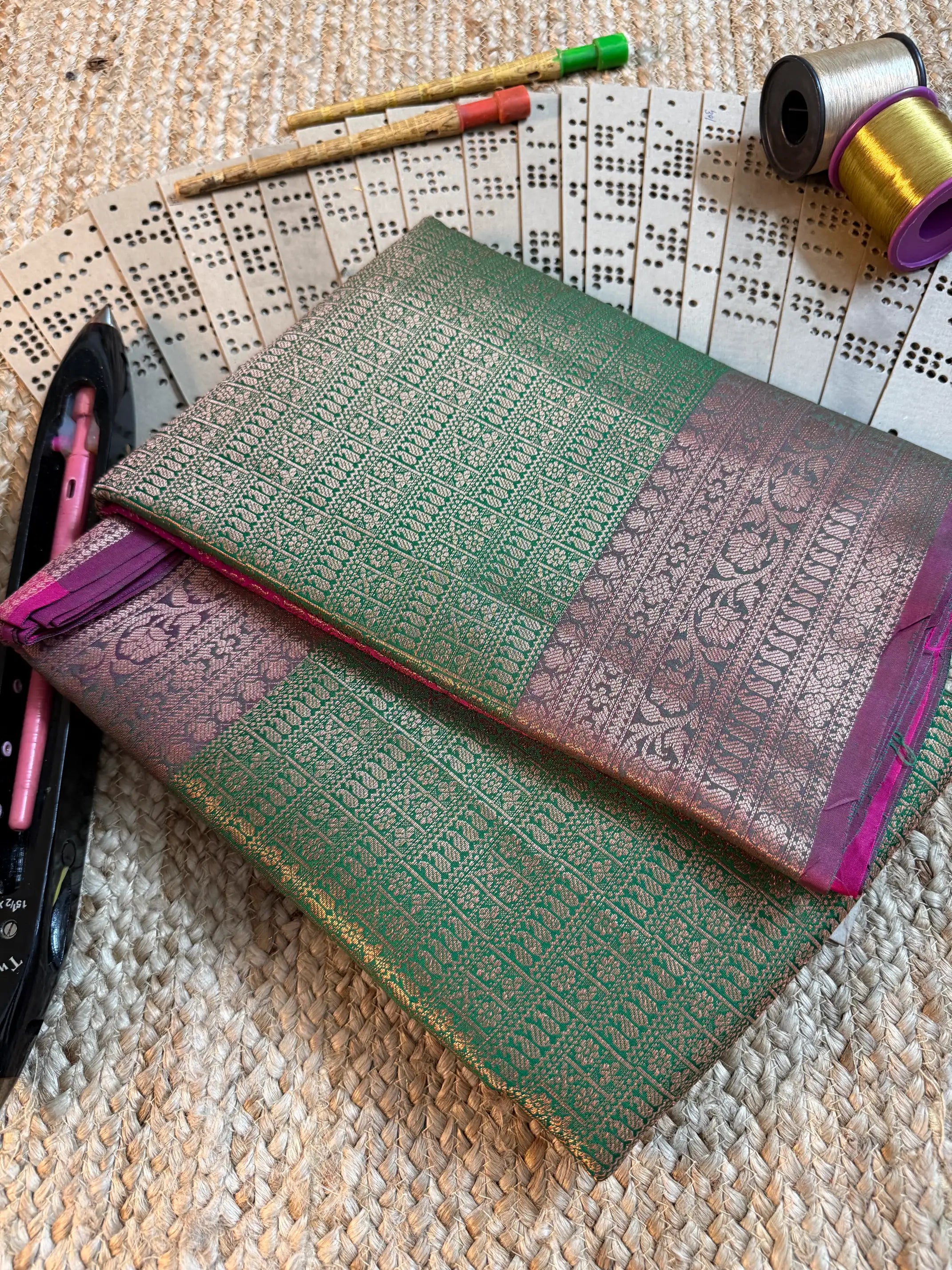 Handpicked Softsilk Heritage Banarasi Saree