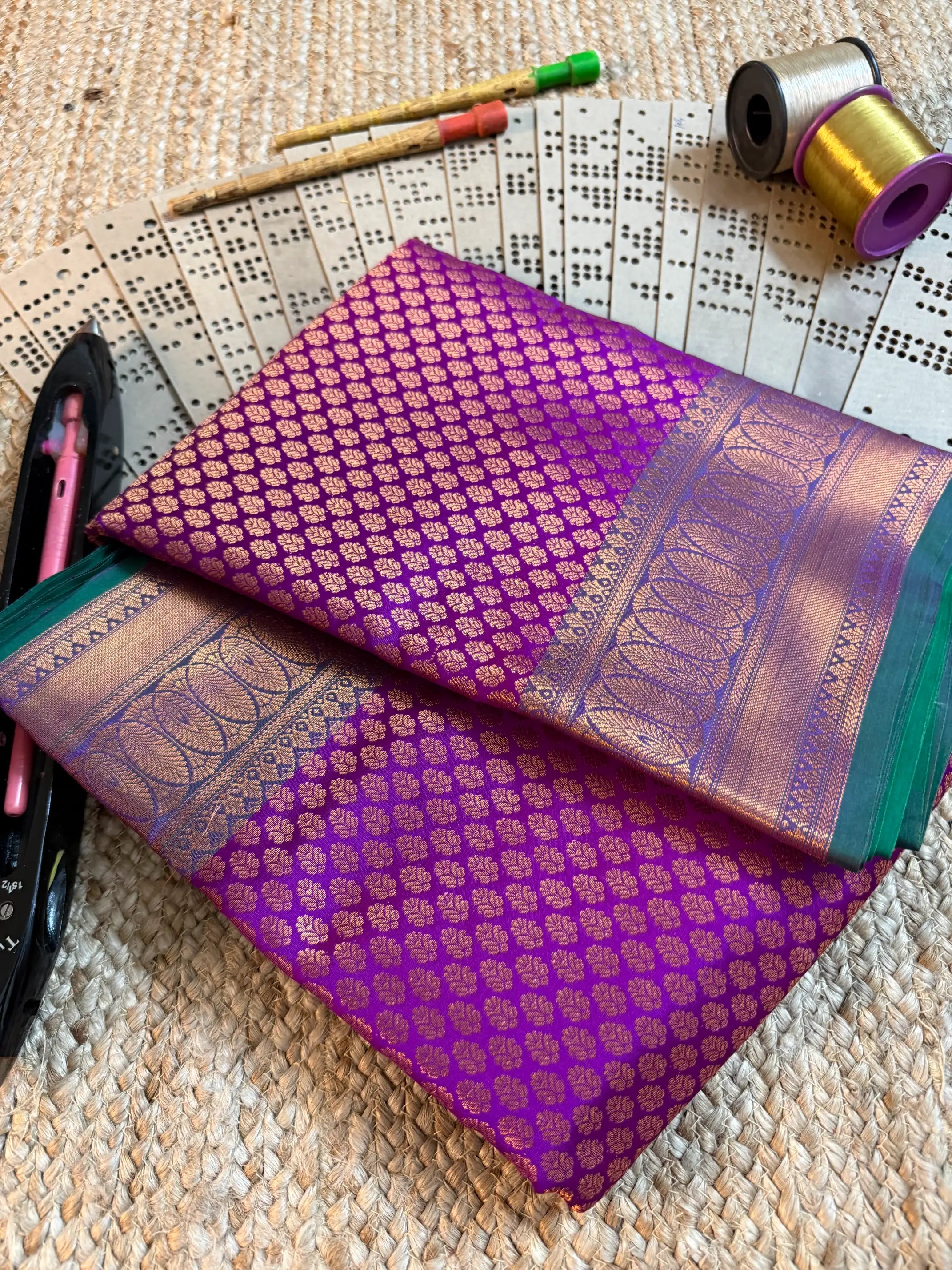 Eccentric zari weave Softsilk Banarasi saree