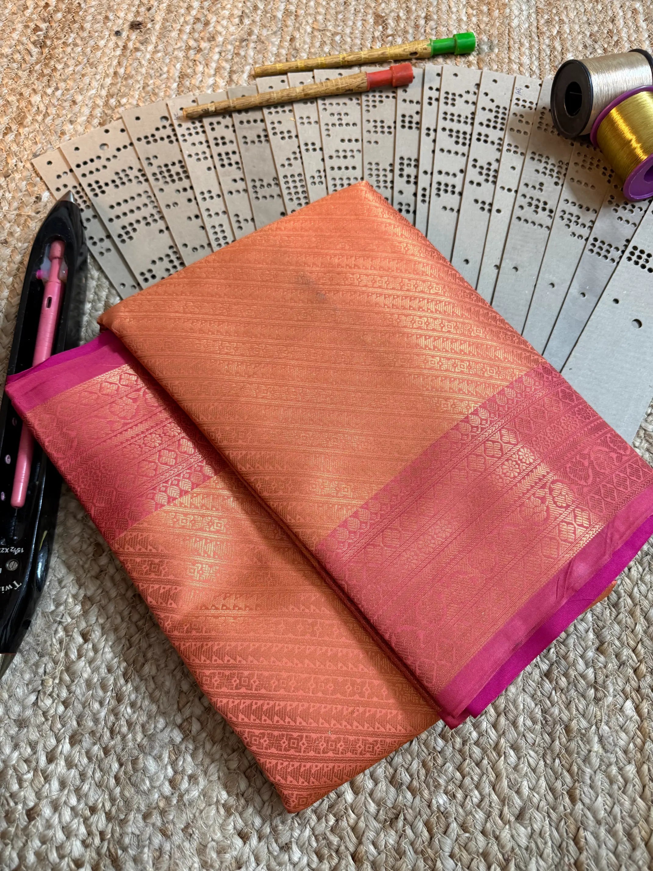 Eccentric zari weave Softsilk Banarasi saree