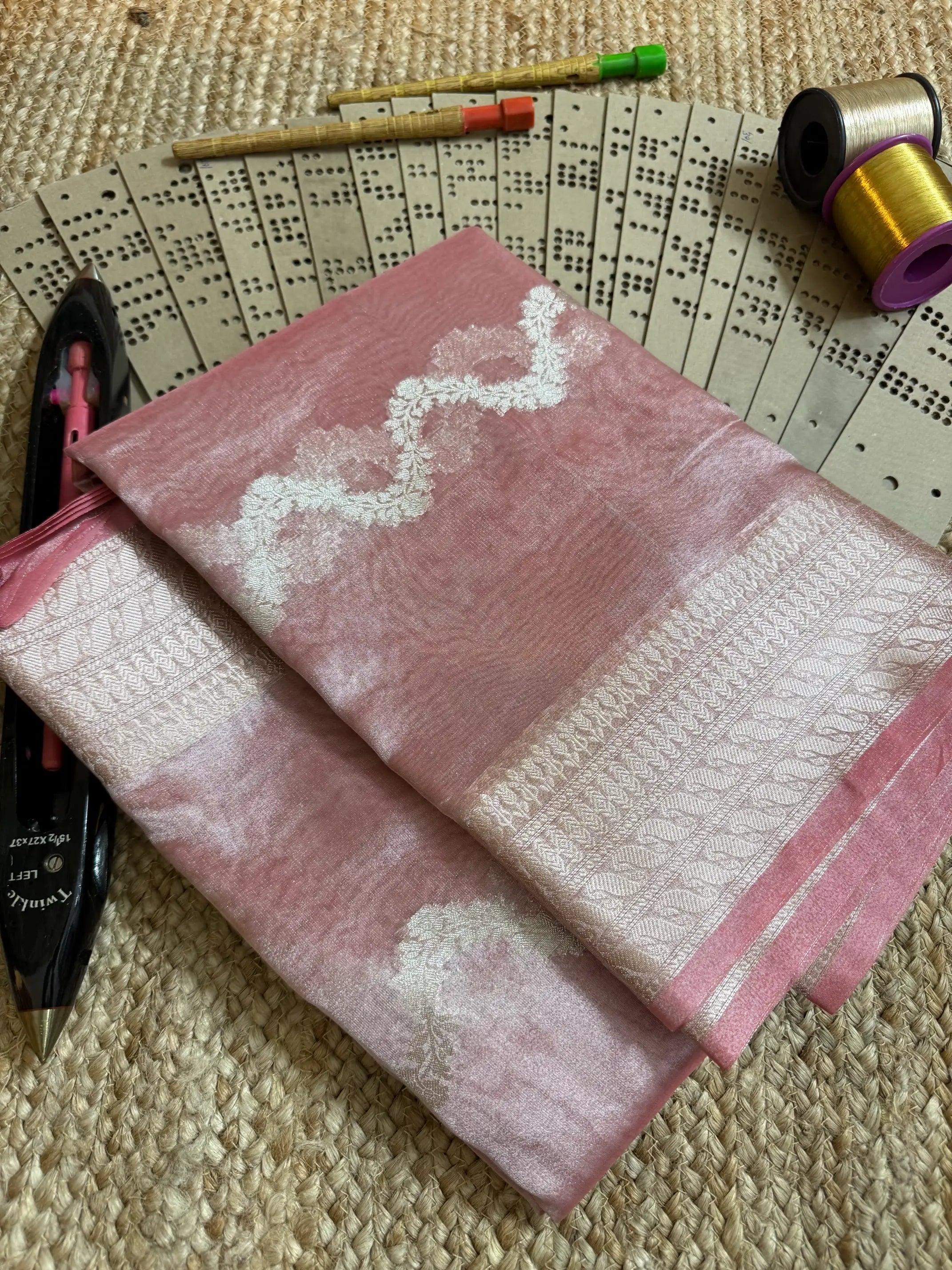 Eccentric zari weave Softsilk Banarasi saree