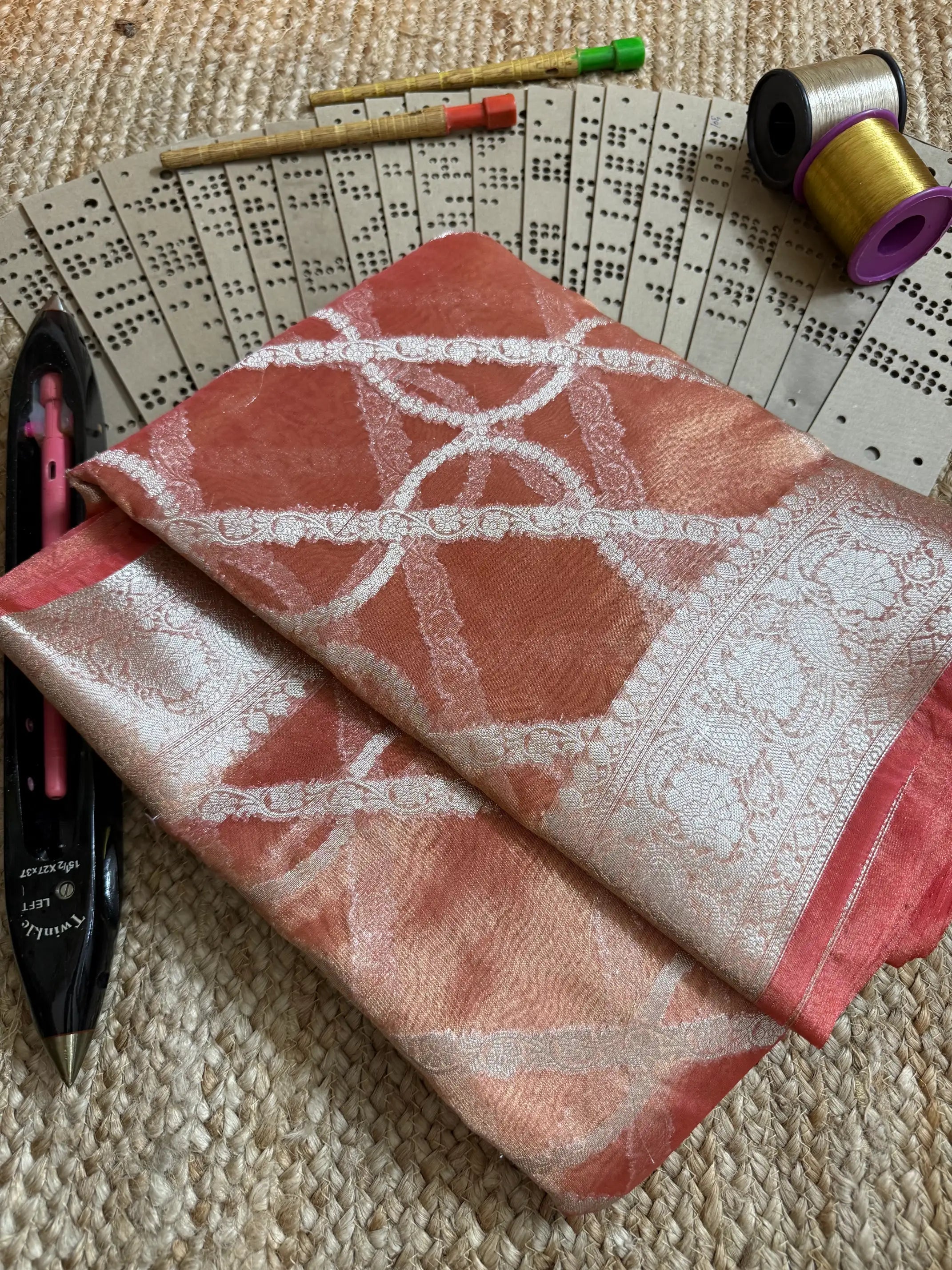 Eccentric zari weave Softsilk Banarasi saree