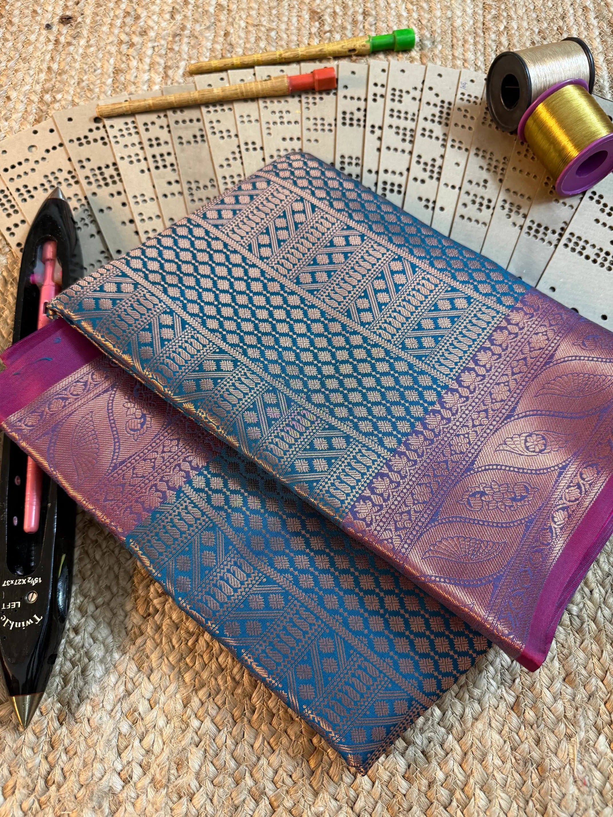 Handpicked Softsilk Heritage Banarasi Saree