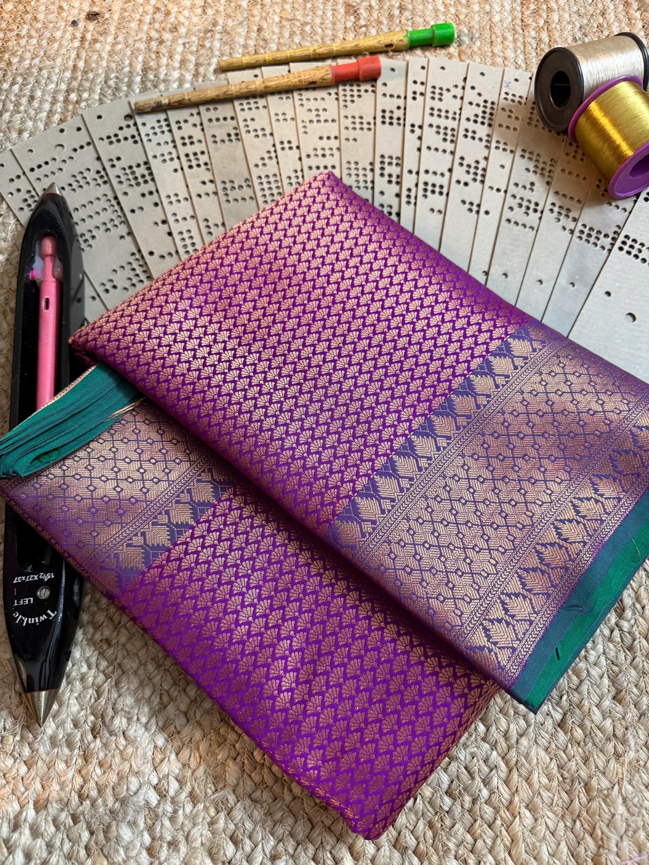 Handpicked Softsilk Heritage Banarasi Saree