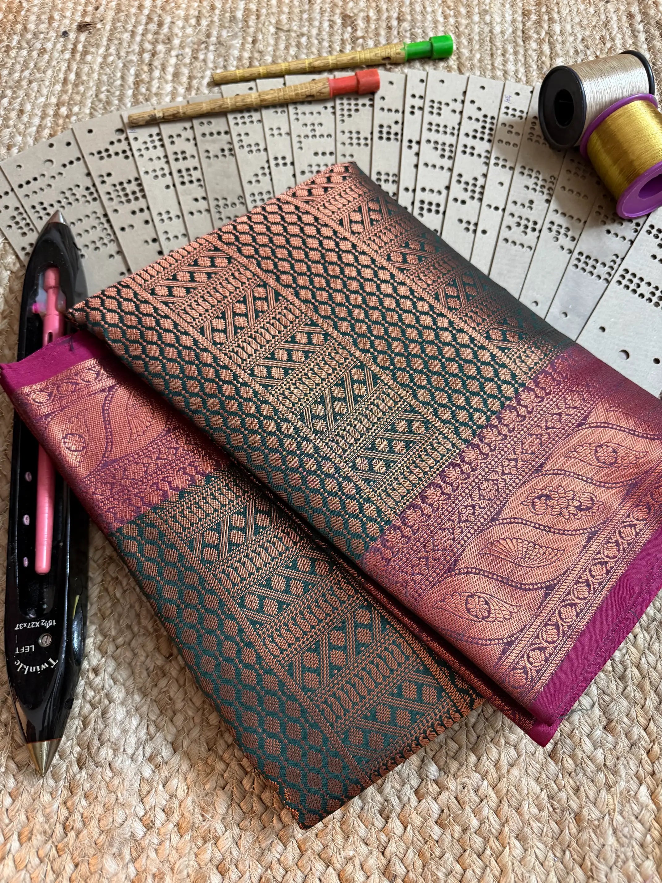 Handpicked Softsilk Heritage Banarasi Saree