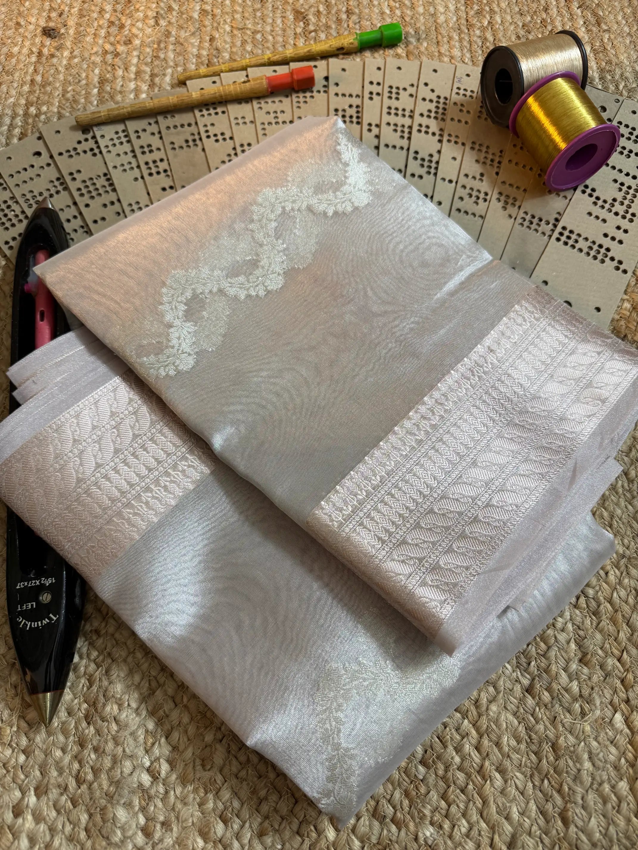 Eccentric zari weave Softsilk Banarasi saree