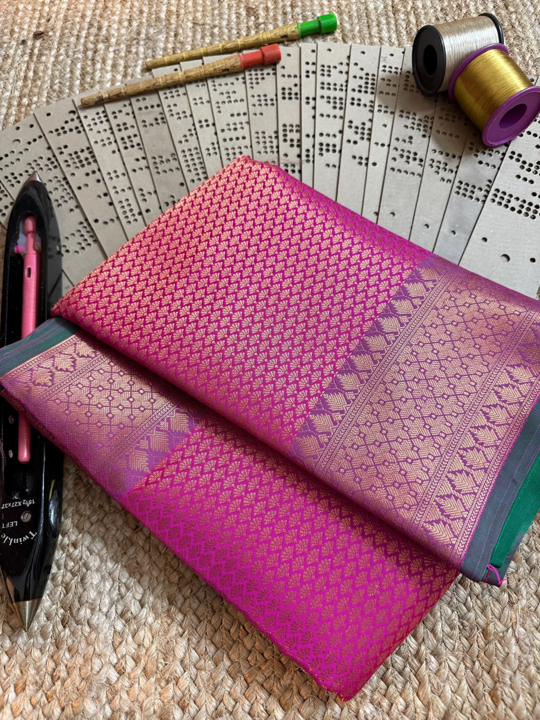 Handpicked Softsilk Heritage Banarasi Saree