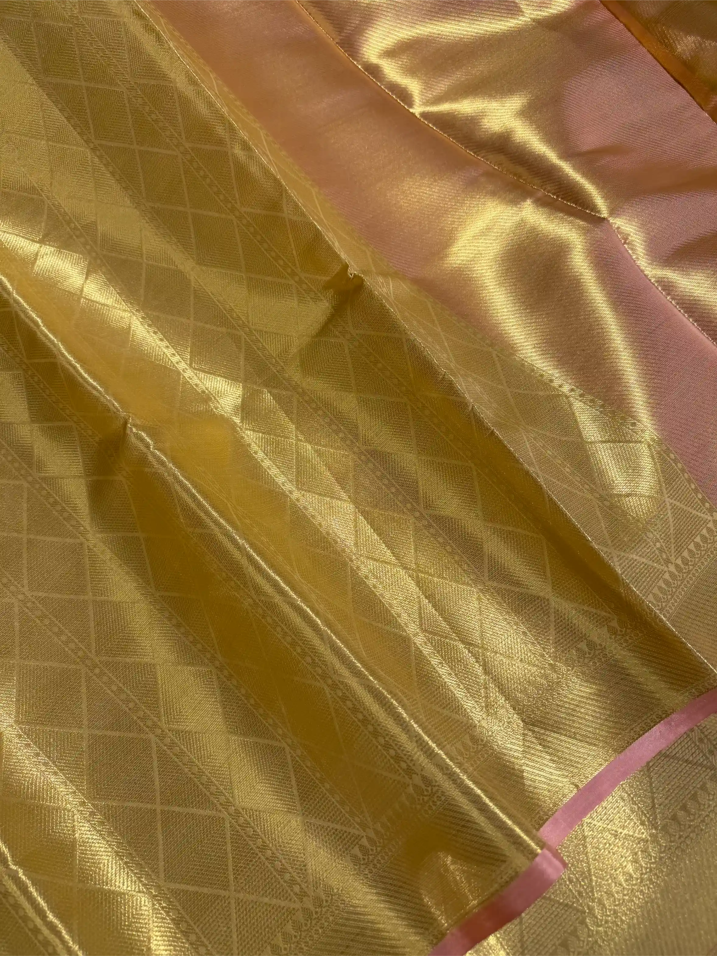 Golden Tissue Silk Heritage Weave Banarasi Saree