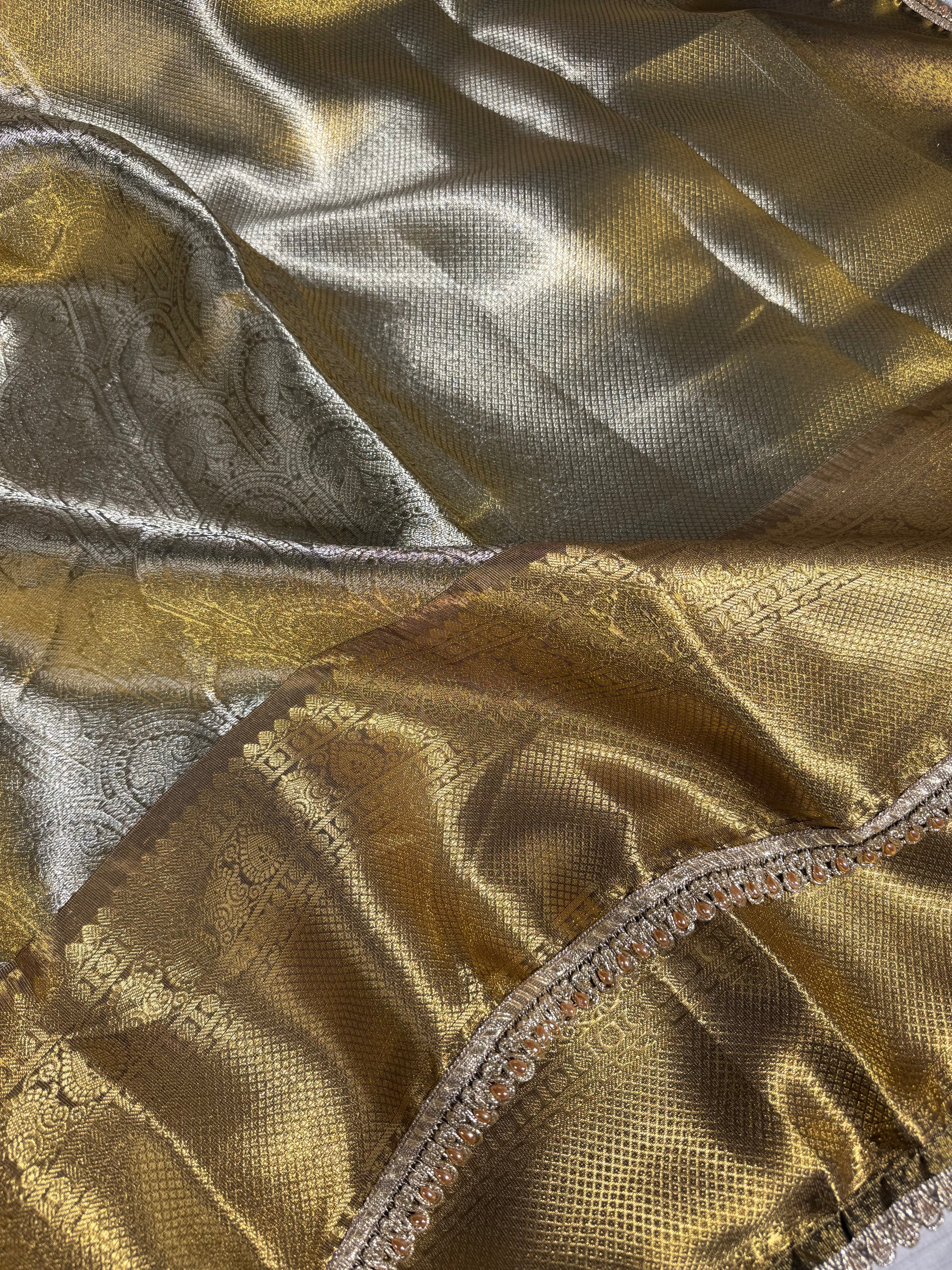 Shobhita Ma’am Kanjivaram Tissue Designer Saree