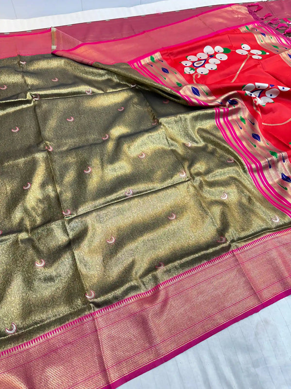 Subtle Softsilk Traditional Banarasi Saree