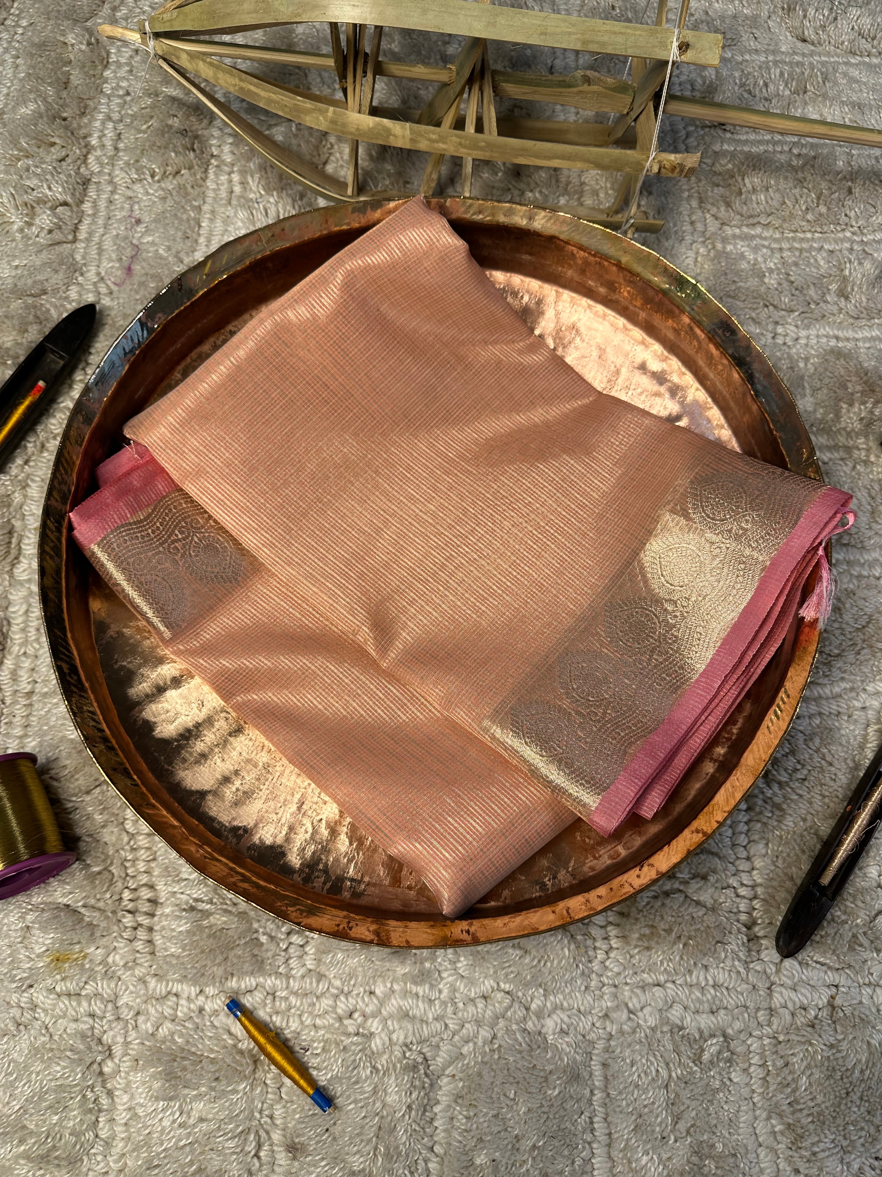 Contemporary weave Softsilk heritage Banarasi saree