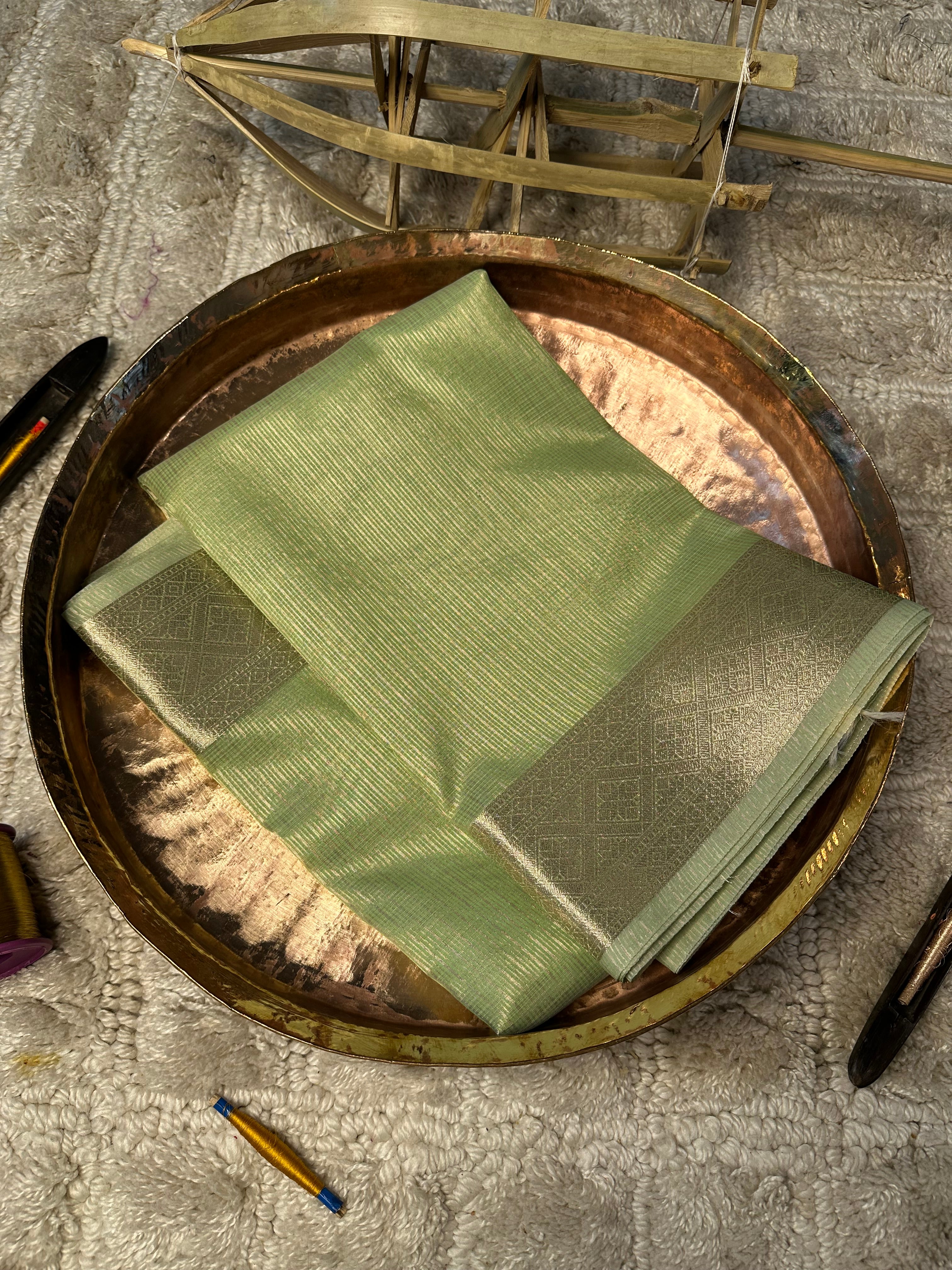 Contemporary weave Softsilk heritage Banarasi saree