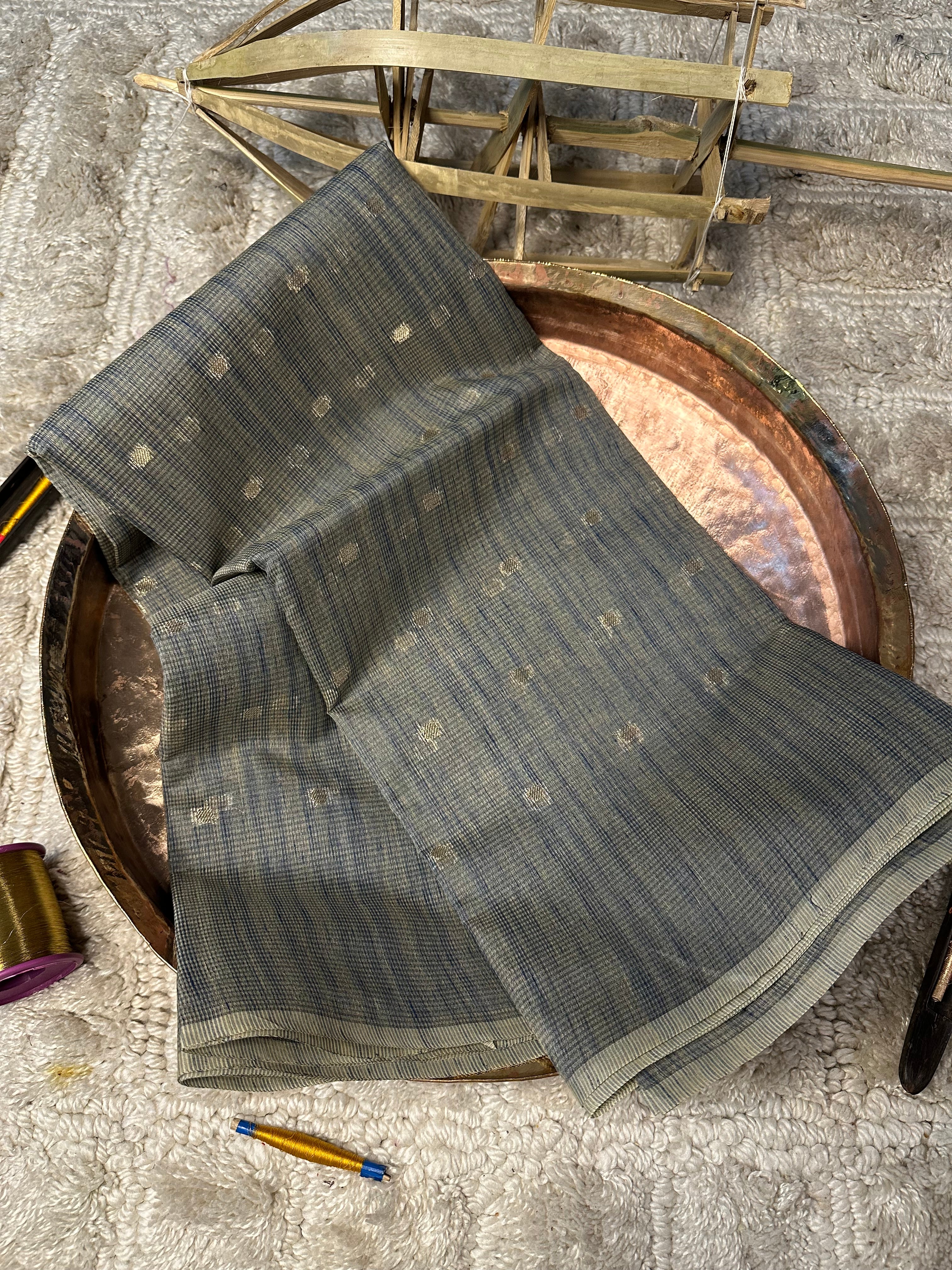 Contemporary weave Softsilk heritage Banarasi saree