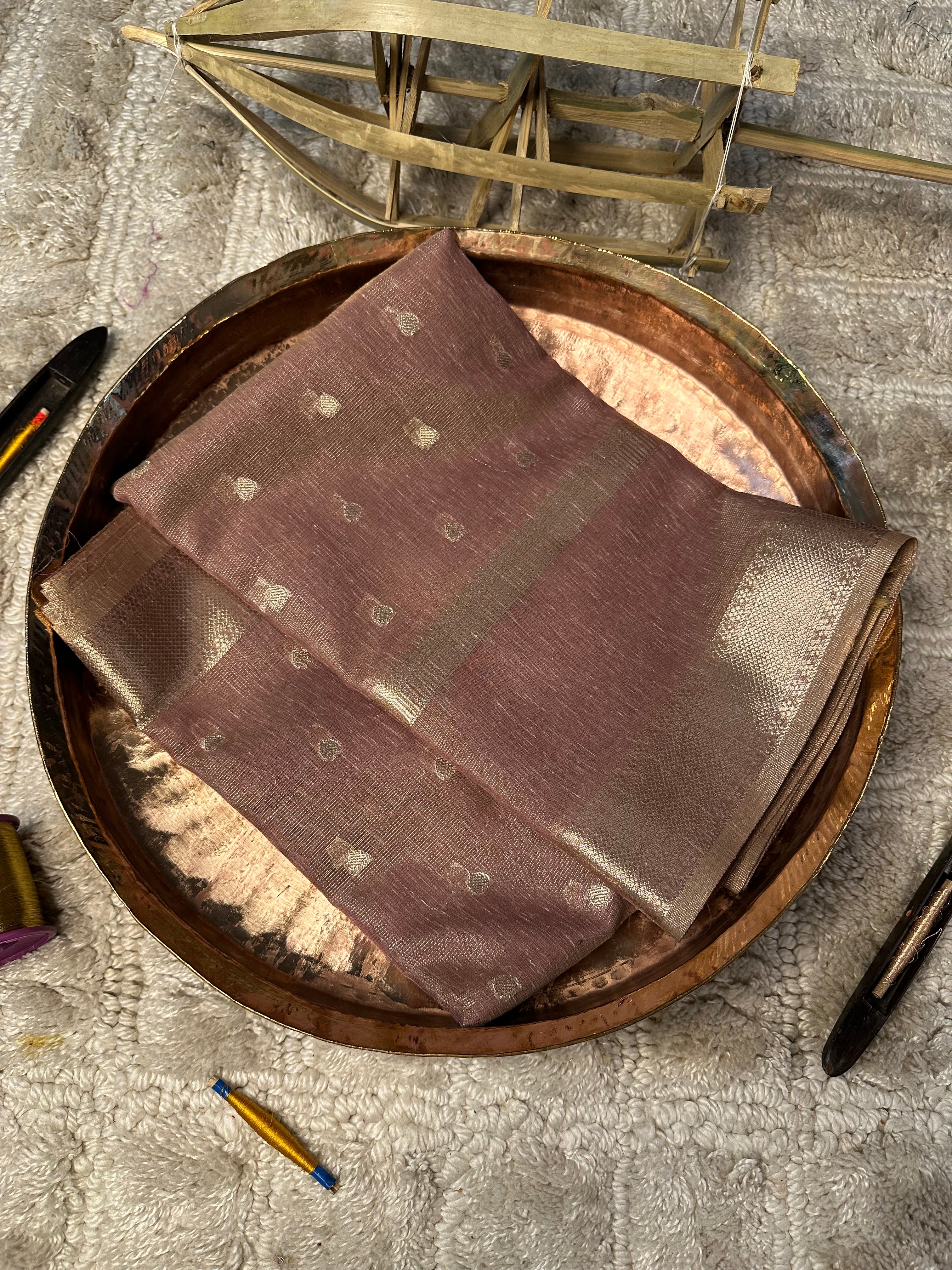 Contemporary weave Softsilk heritage Banarasi saree