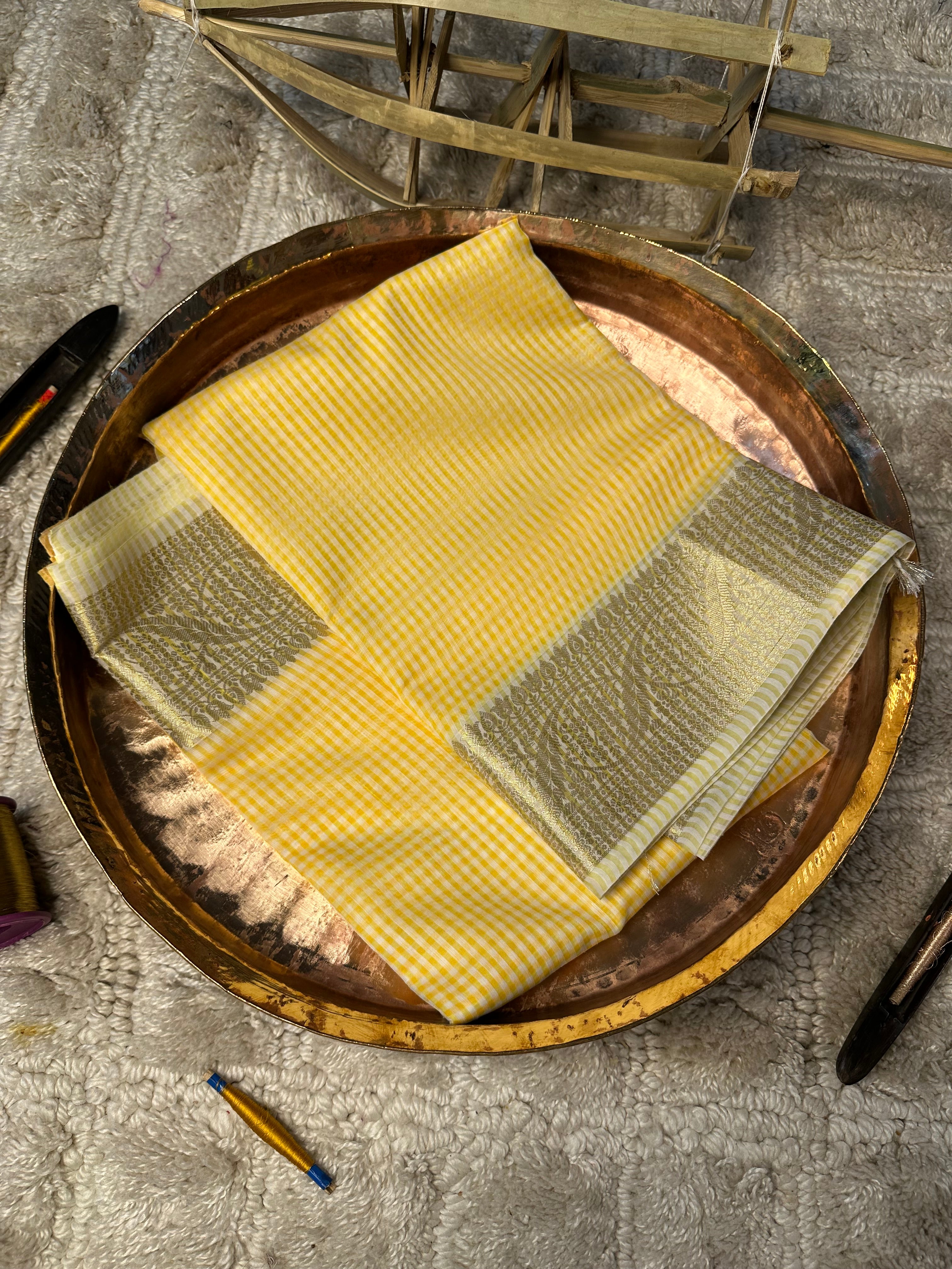 Contemporary weave Softsilk heritage Banarasi saree