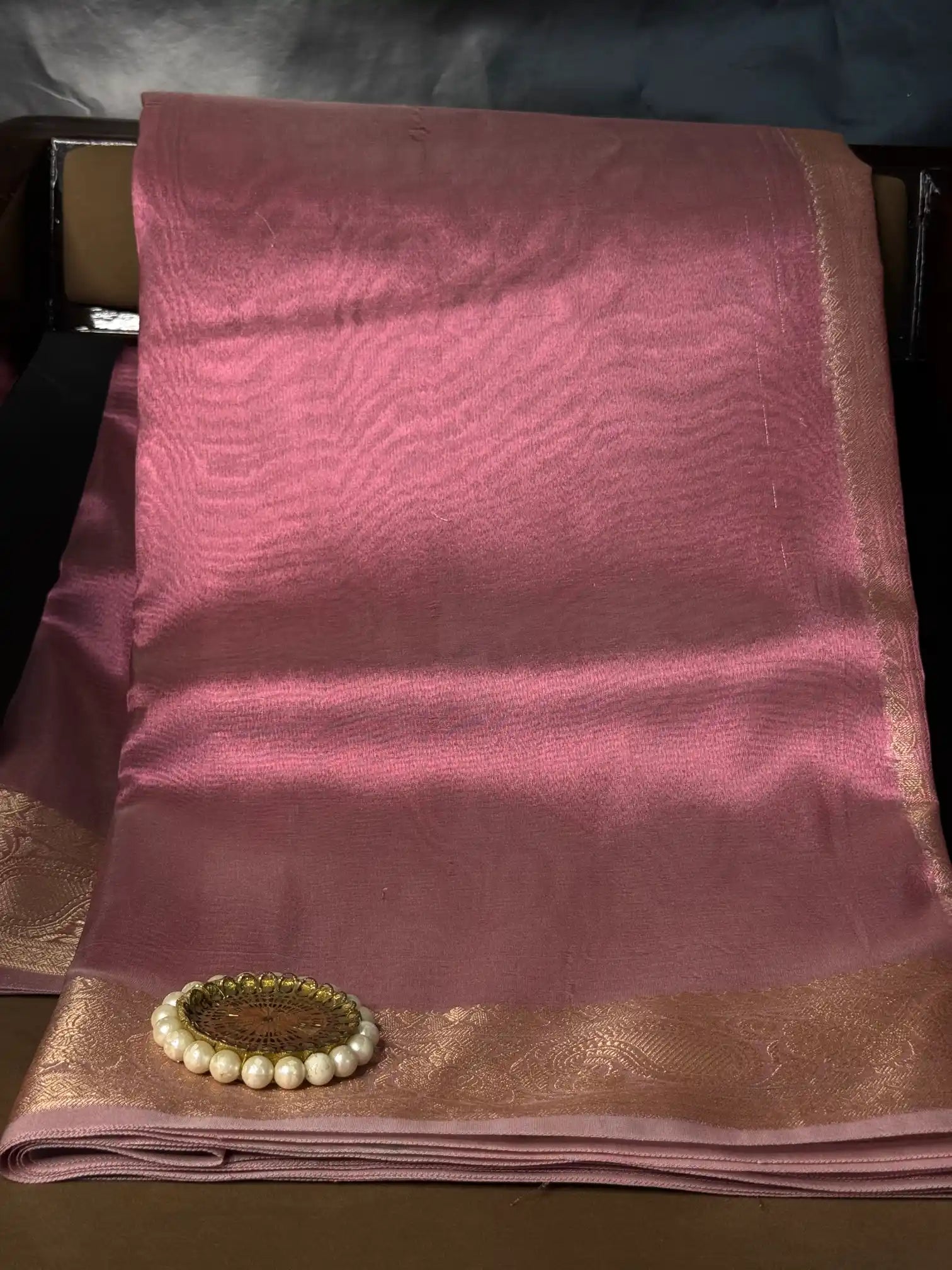 Luxurious Kora Tissue Heritage Banarasi Saree