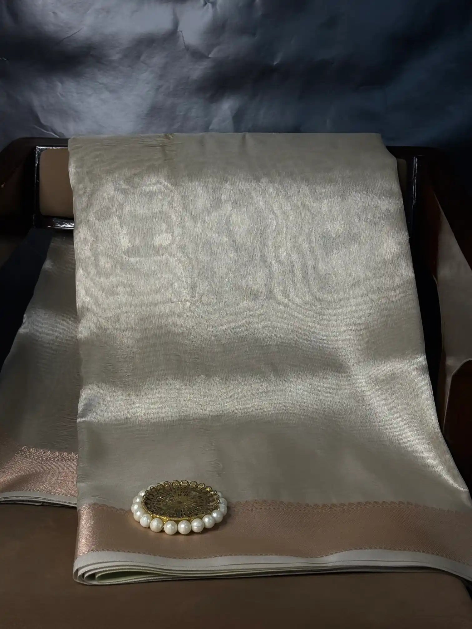 Luxurious Kora Tissue Heritage Banarasi Saree