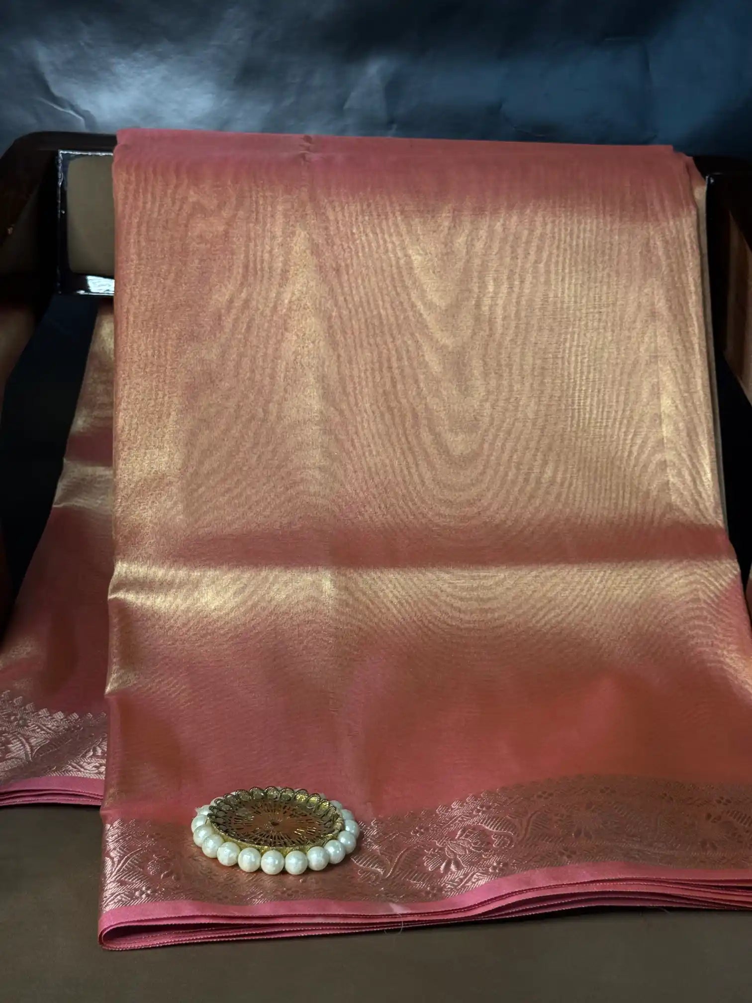 Luxurious Kora Tissue Heritage Banarasi Saree