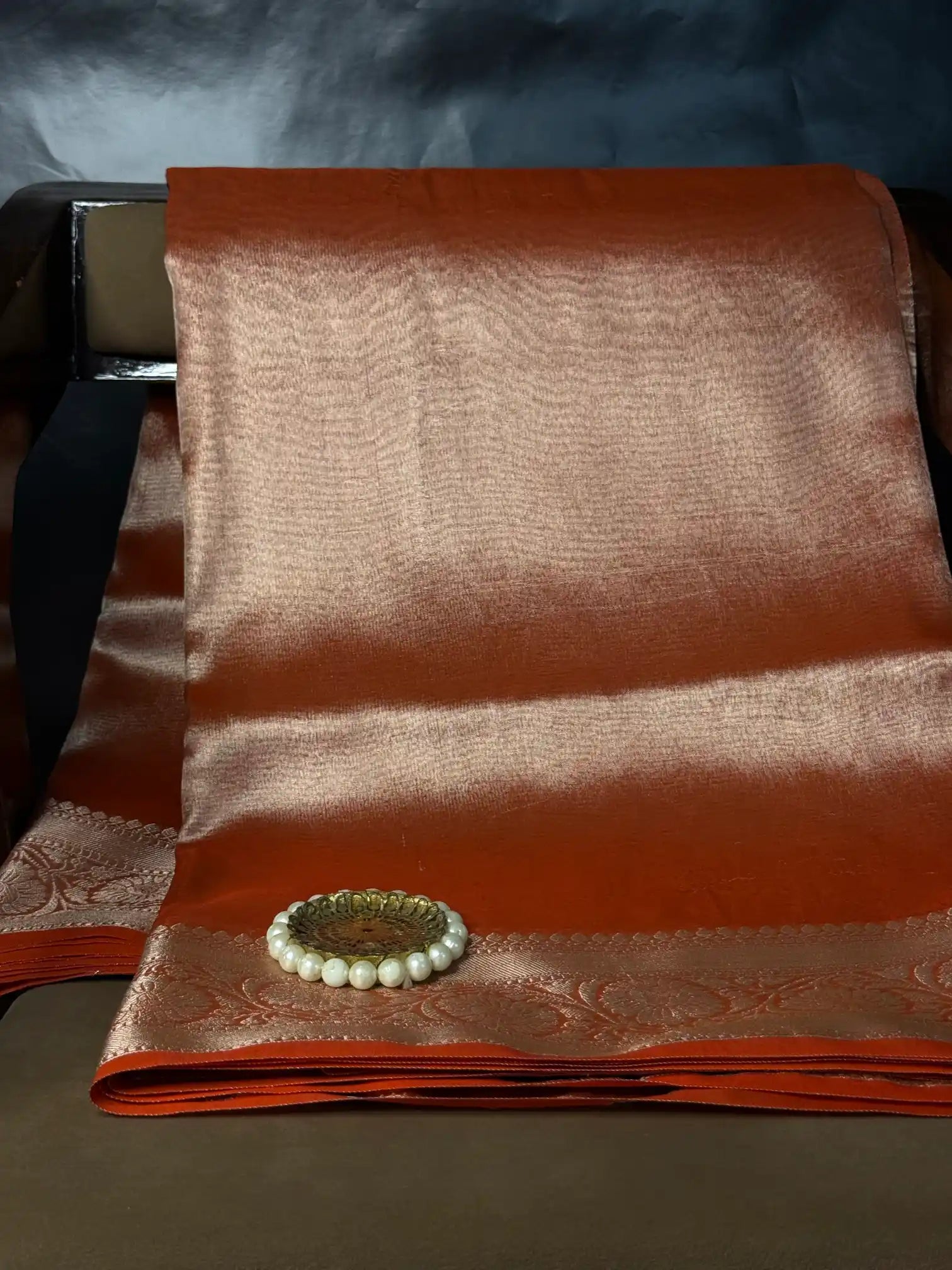 Luxurious Kora Tissue Heritage Banarasi Saree