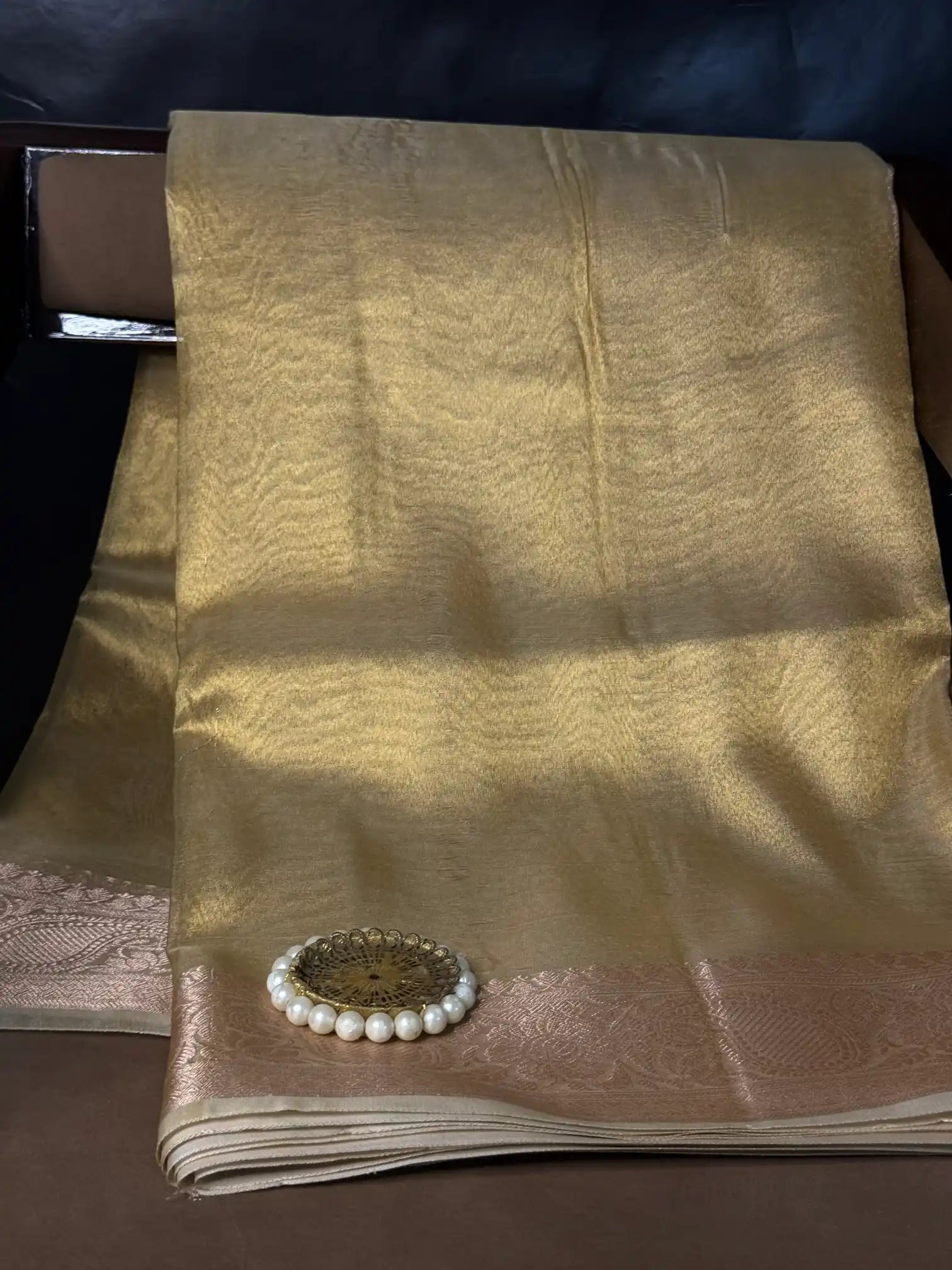 Luxurious Kora Tissue Heritage Banarasi Saree