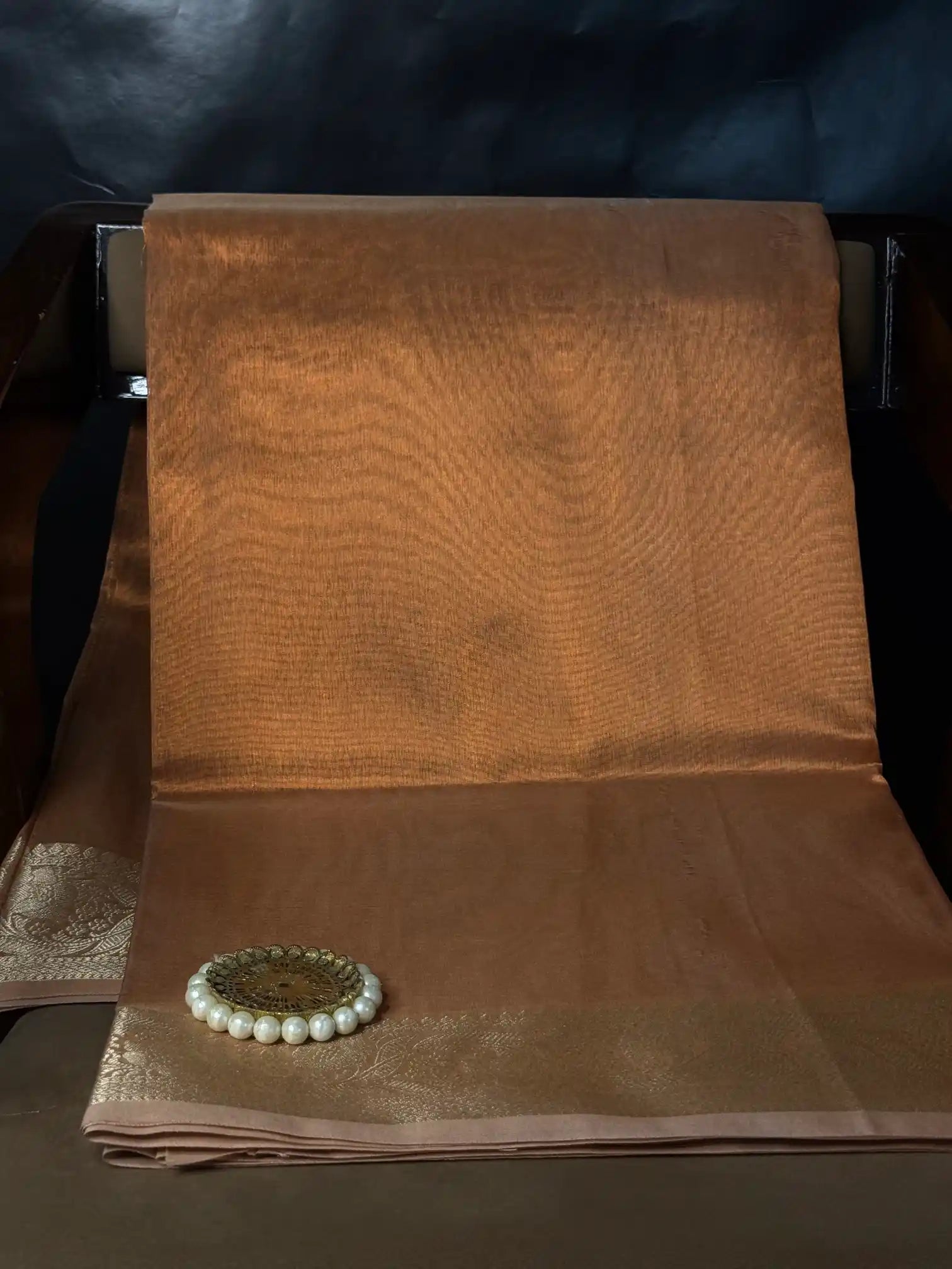 Luxurious Kora Tissue Heritage Banarasi Saree