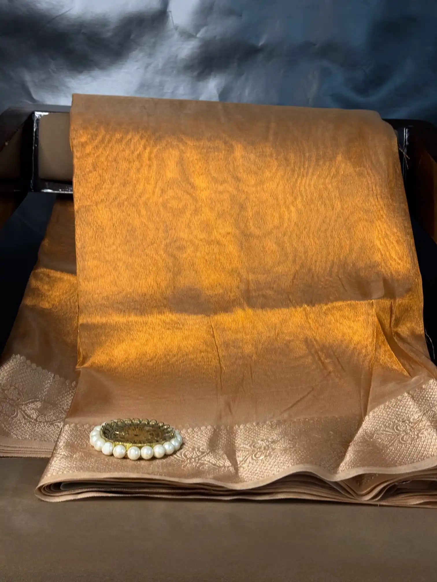 Luxurious Kora Tissue Heritage Banarasi Saree