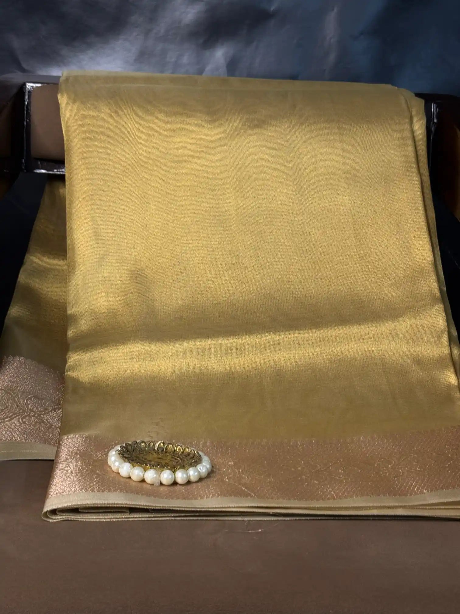 Luxurious Kora Tissue Heritage Banarasi Saree