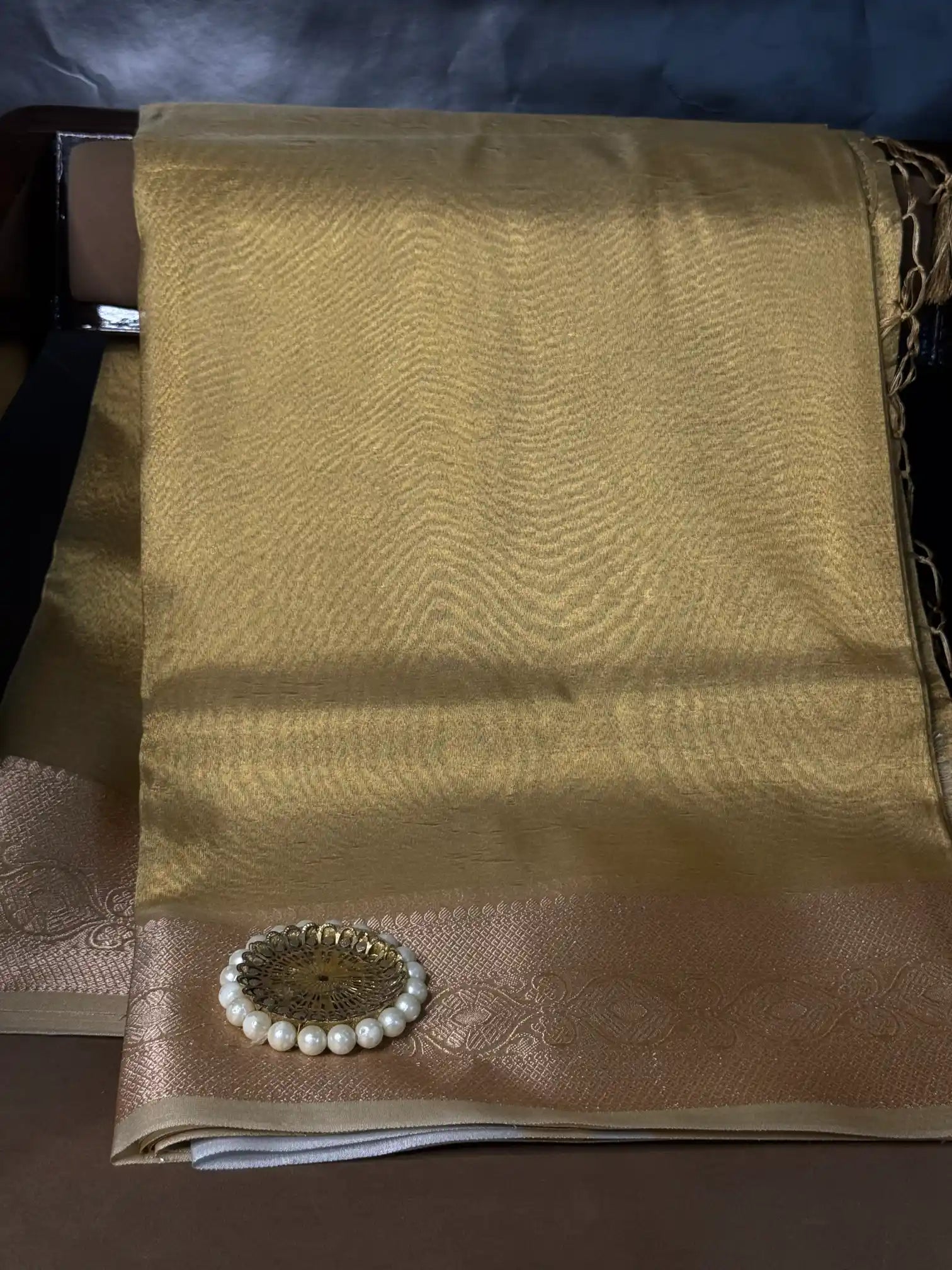 Luxurious Kora Tissue Heritage Banarasi Saree