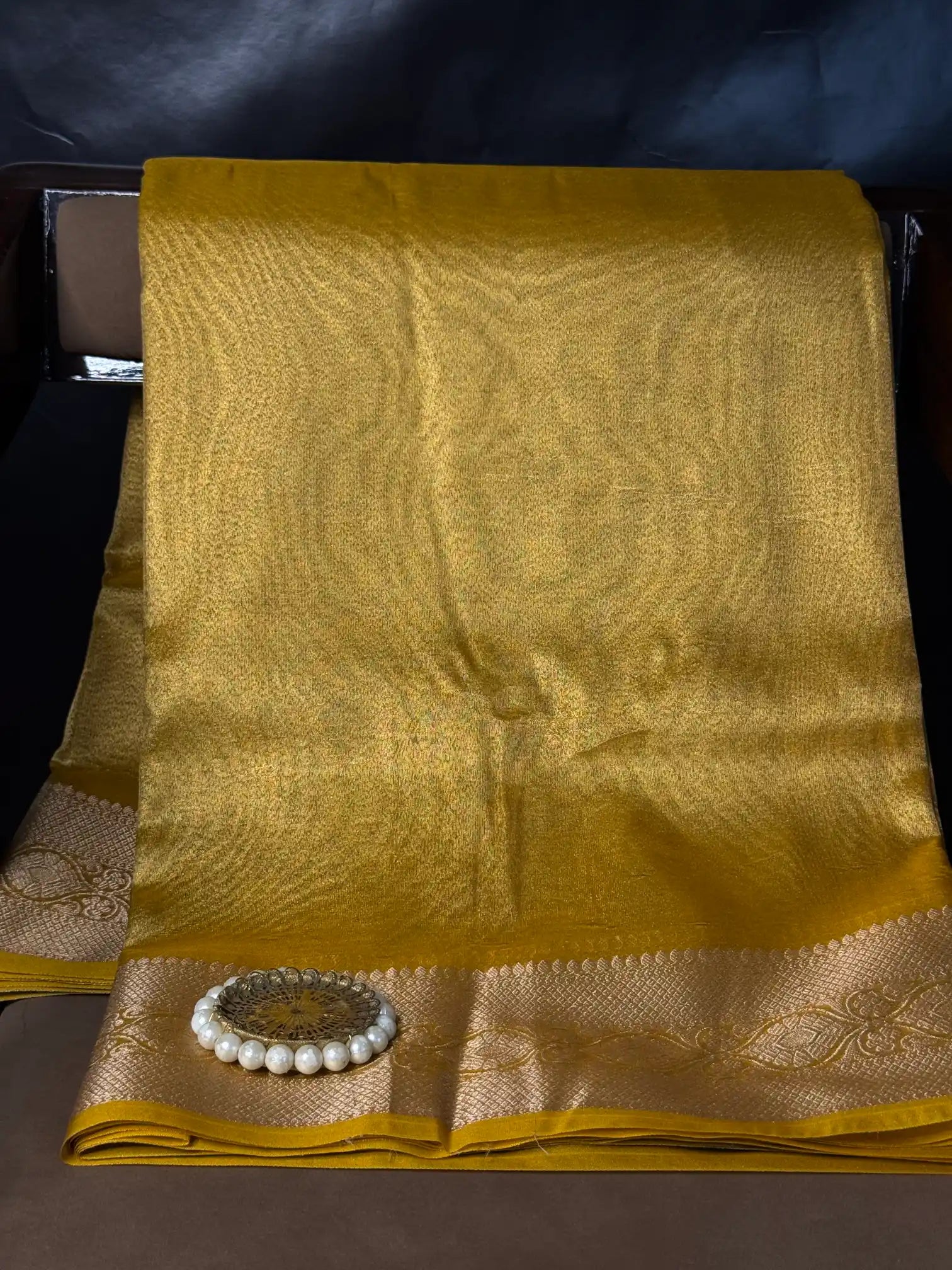 Luxurious Kora Tissue Heritage Banarasi Saree