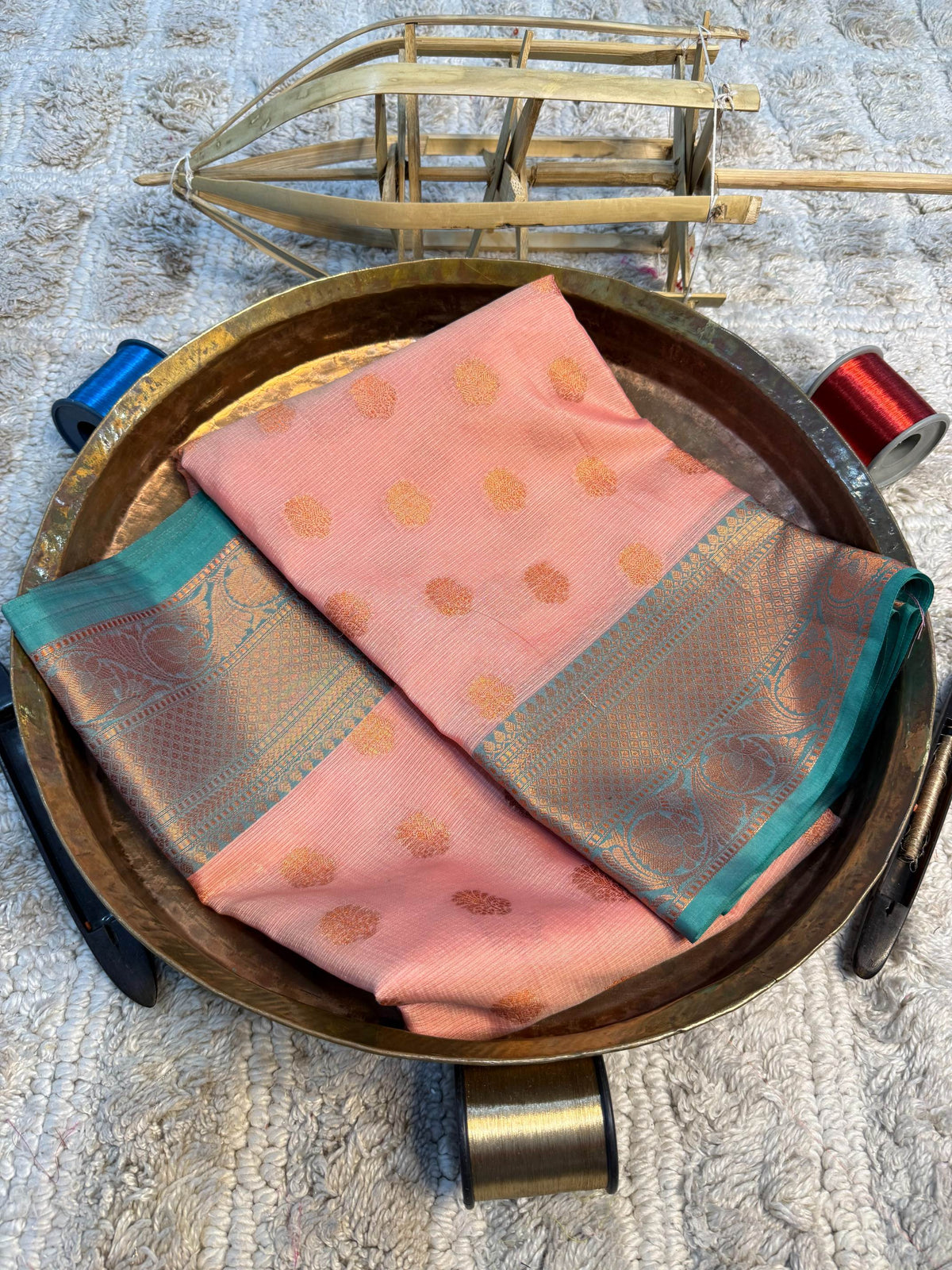 Eccentric zari weave Softsilk Banarasi Saree