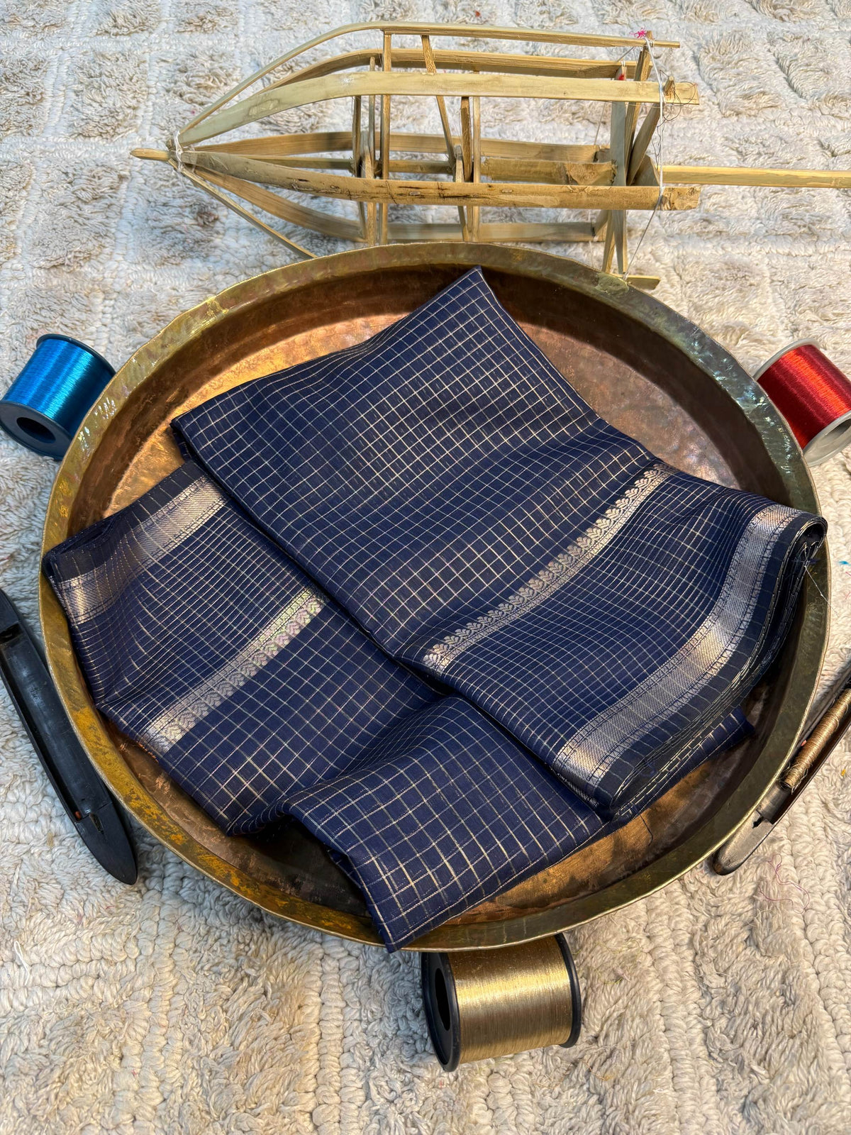 Eccentric zari weave Softsilk Banarasi Saree